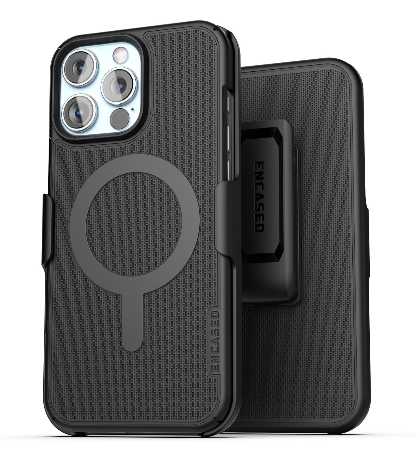 Funda con Clip para Cinturón Encased iPhone 16 Pro MAX Ultra delgada Compatible con MagSafe Serie Slimline