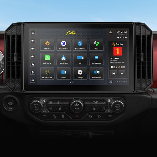 Estéreo Inalámbrico Stinger HORIZON12 Wrangler JL Gladiator Apple CarPlay