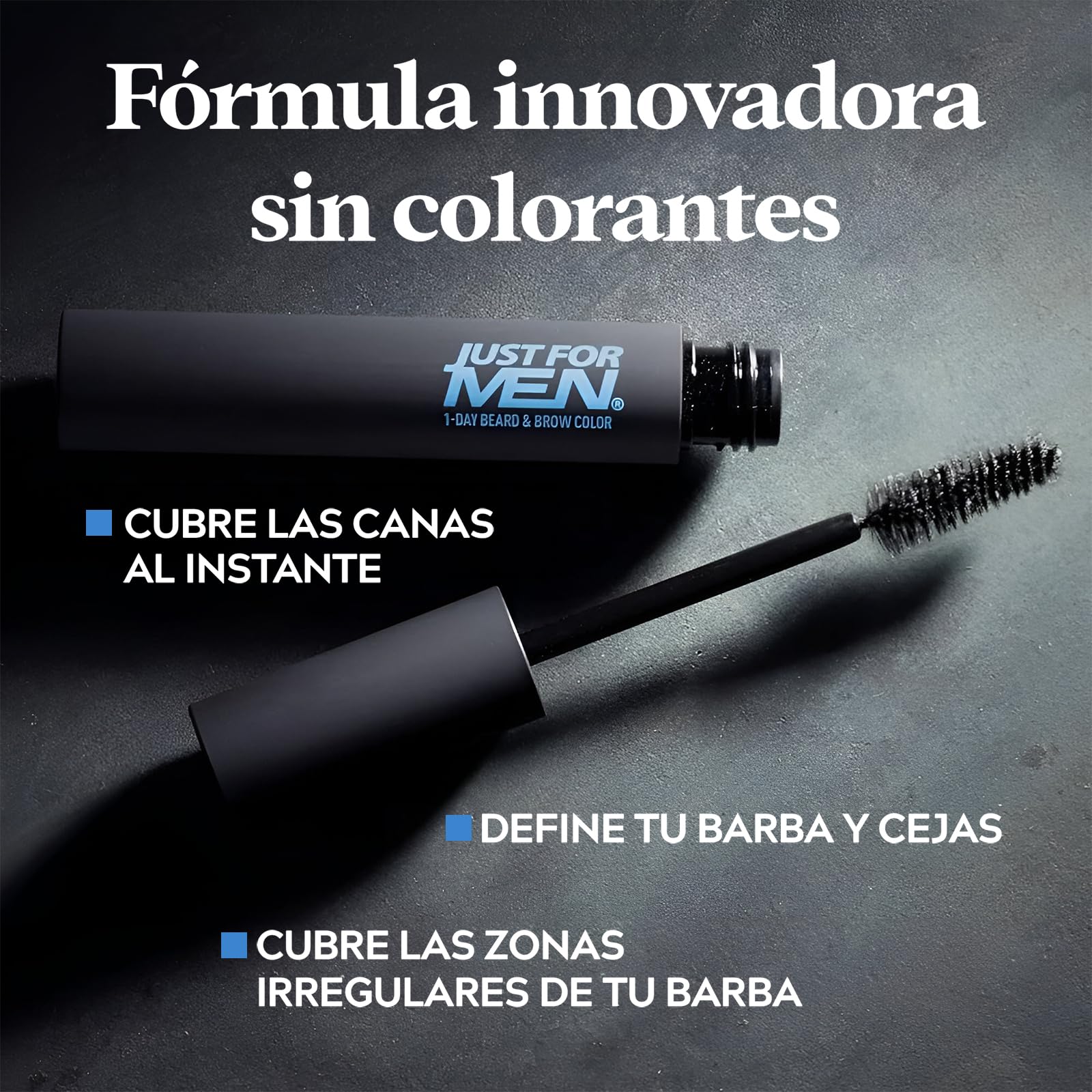 Just For Men Retoque Instantáneo de Canas y Cejas Negro