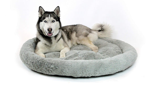 Cama para Perro Hills Gris Tipo Dona Anti Estrés XX-Large