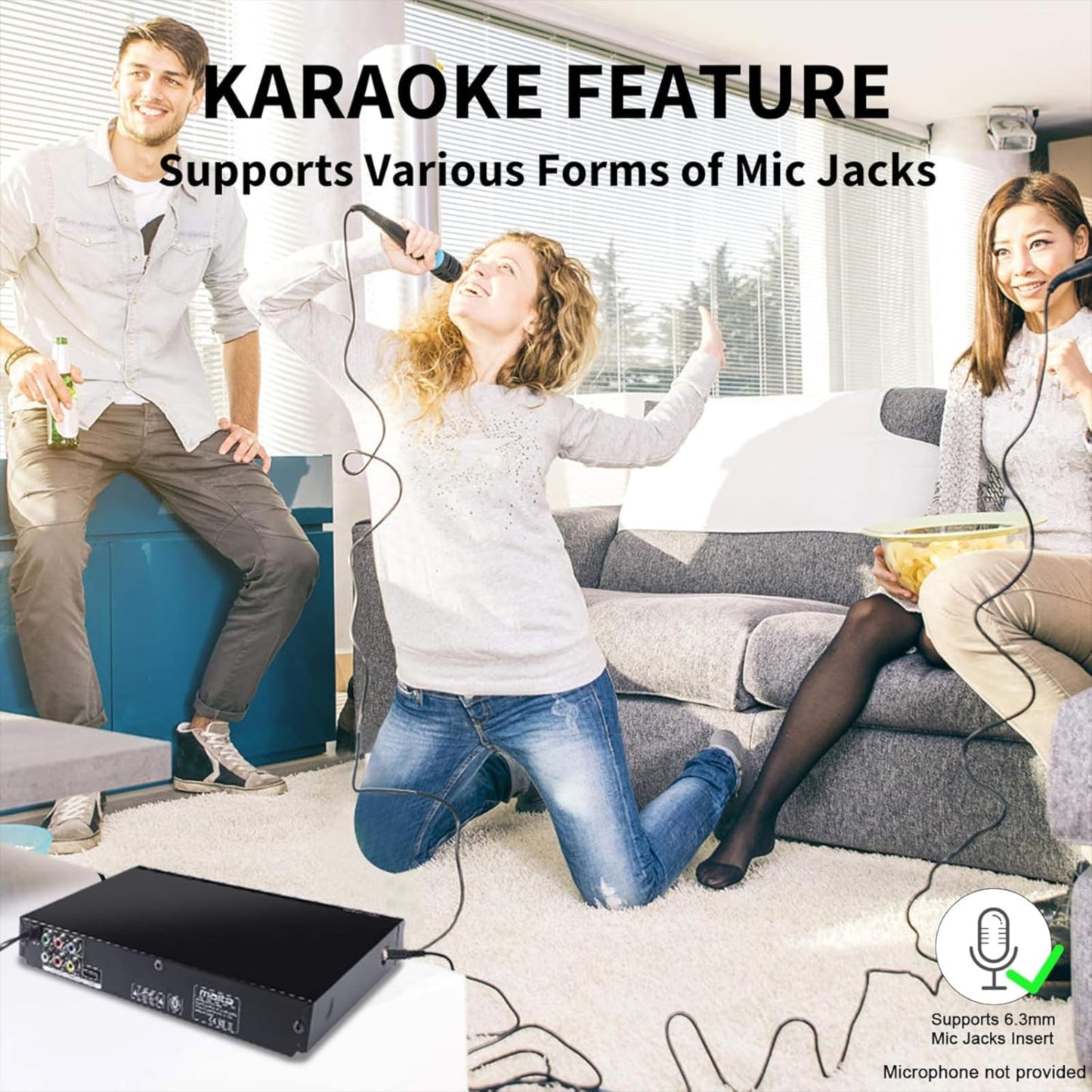 Reproductor de DVD con Salida HDMI y Compatibilidad NTSC/PAL