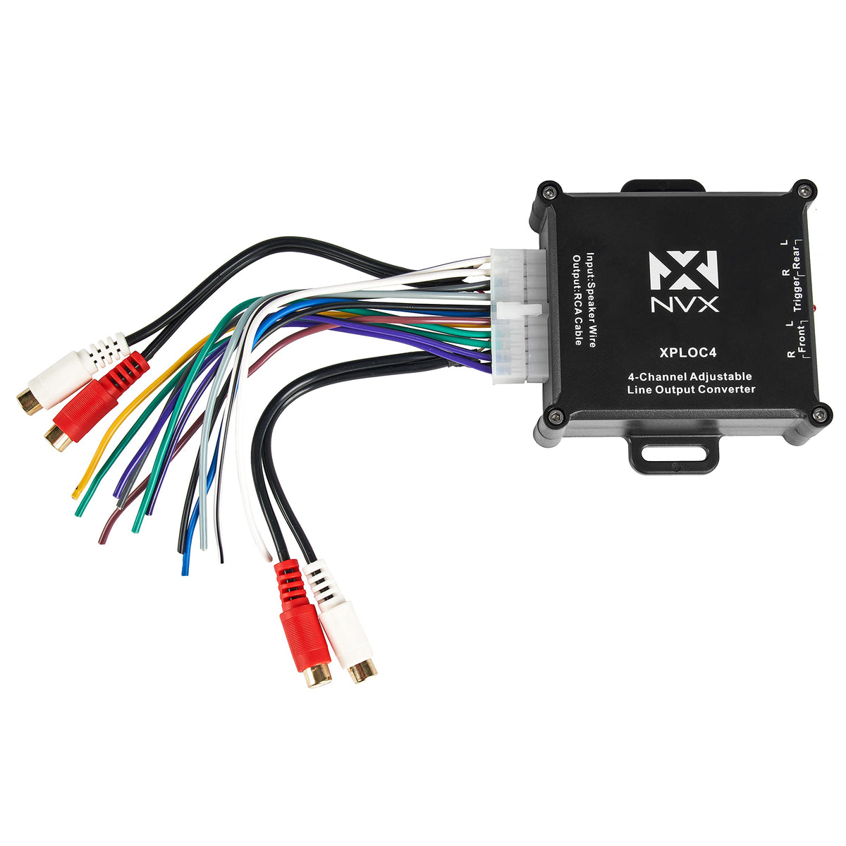 Convertidor de Salida de Línea NVX XPLOC4 600W Distorsión Súper Baja Ajustable 4 Canales Premium