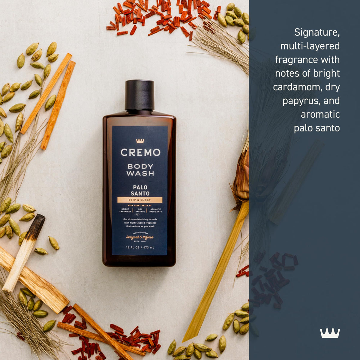 Cremo Palo Santo Reserve Gel Corporal Hidratante 473 ml