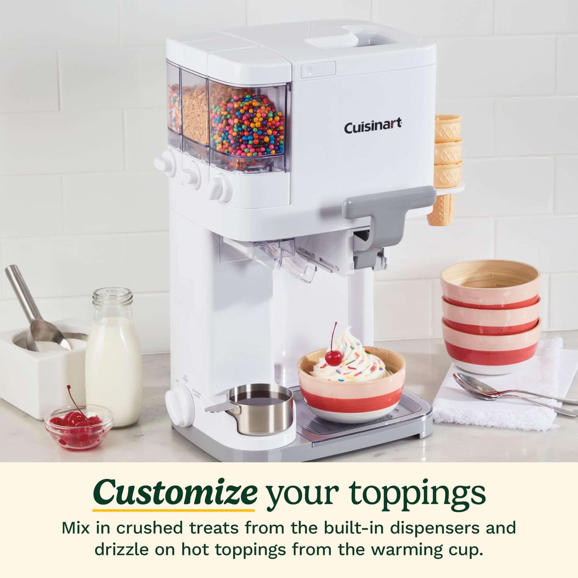 Cuisinart Máquina de helado suave Mix it ICE-48