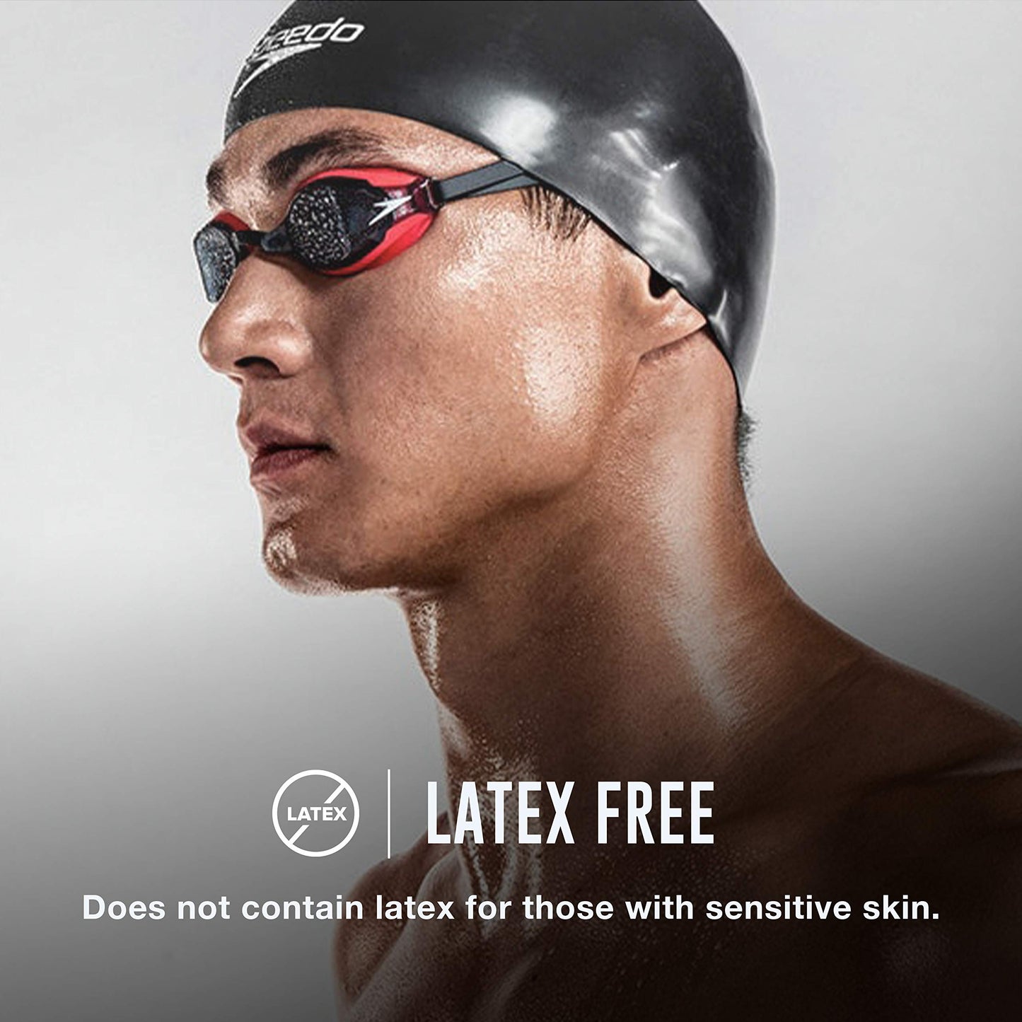 Anteojos de Natación Speedo Blanco Negro Speed Socket 2.0 para Adulto Unisex