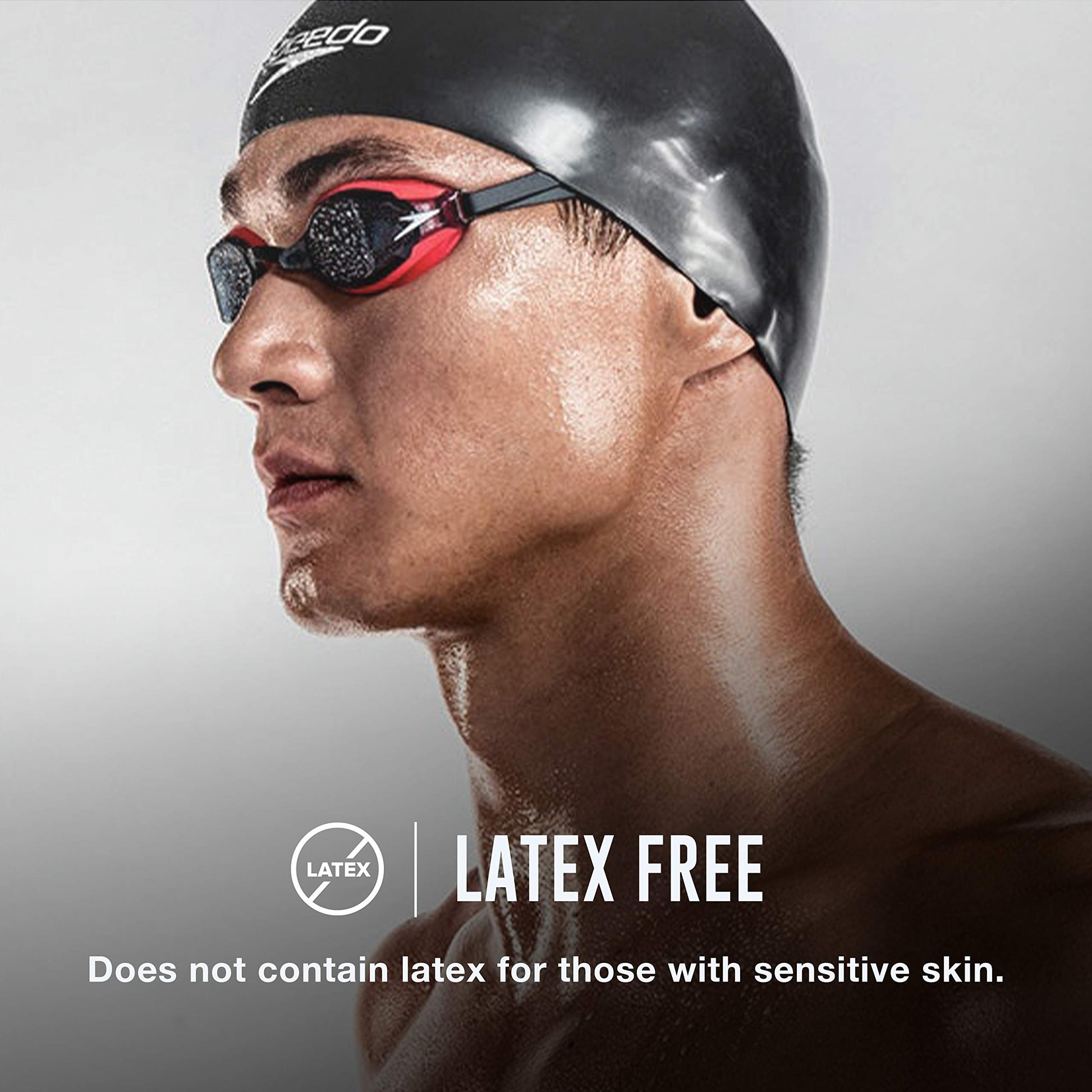 Anteojos de Natación Speedo Blanco Negro Speed Socket 2.0 para Adulto Unisex