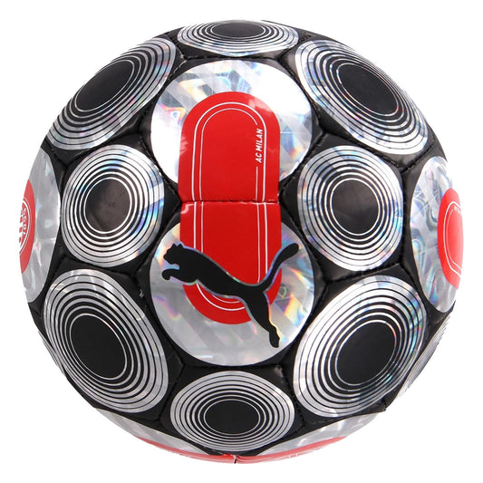 Balón PUMA ACM Negro Rojo Talla 5 Unisex