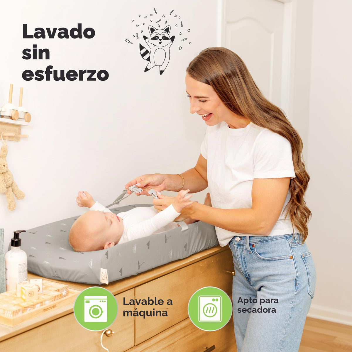 2 paquetes de fundas para cambiador orgánico para niña, niño, neutro - 100% funda para cambiador de algodón, suaves sábanas para cambiador de pañales de guardería para bebé, forros para cambiador