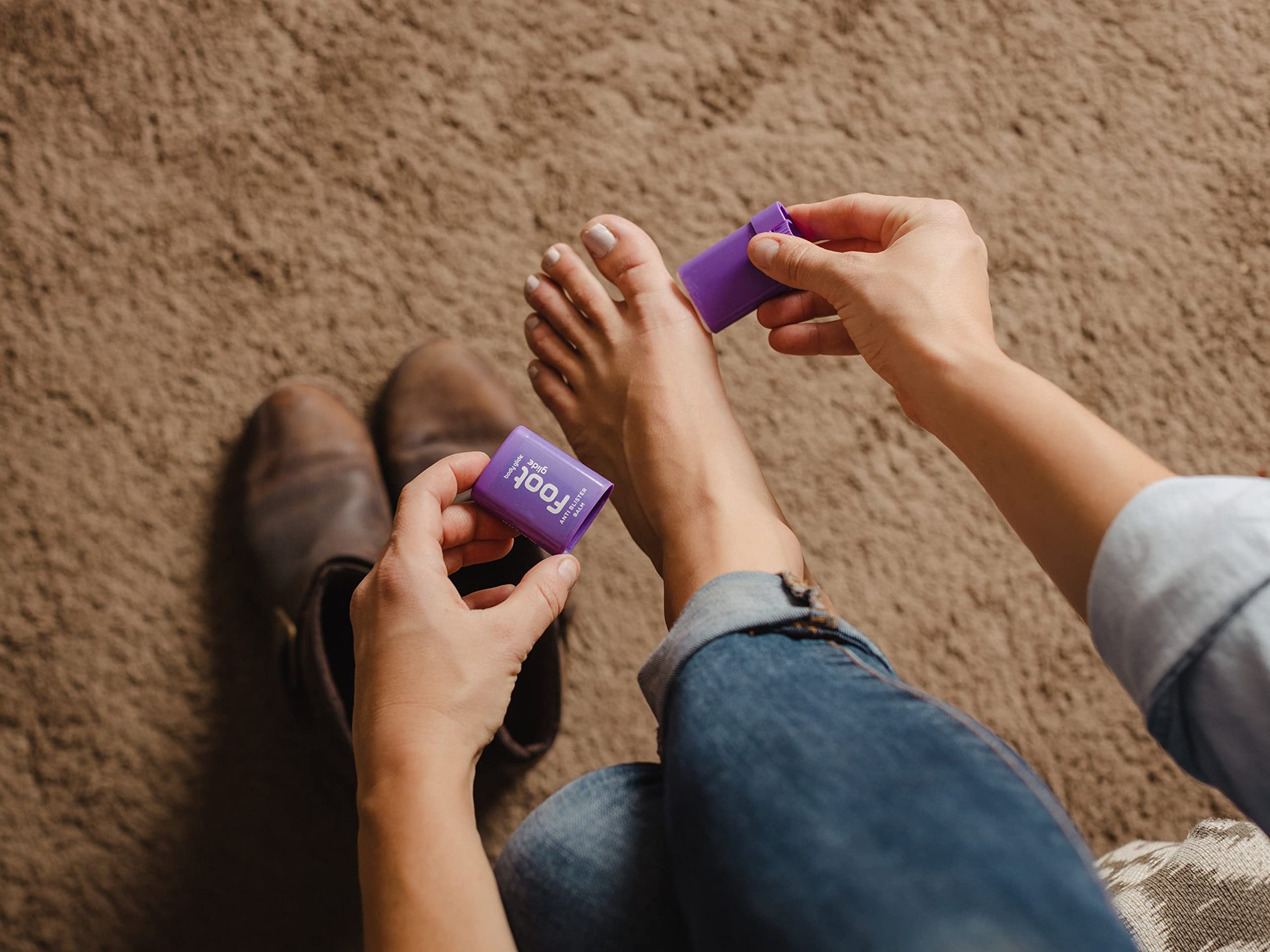 BodyGlide Pie Anti Balm en Blister, 0,80 oz