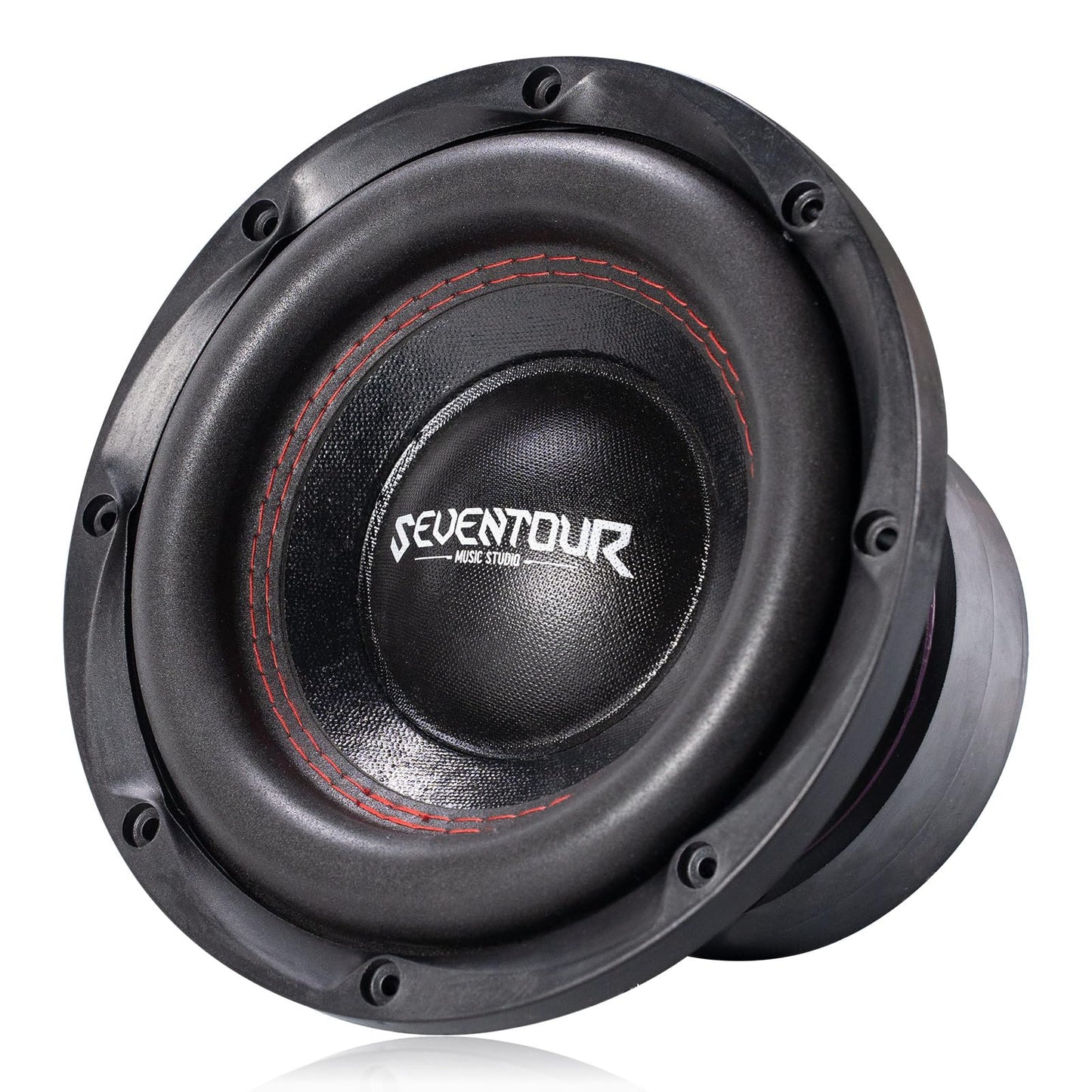 Seventour Subwoofer para coche de 8 pulgadas, 700 vatios de potencia máxima, audio para coche dual de 4 ohmios, subwoofer para coche (8" - Dual 4 ohmios)