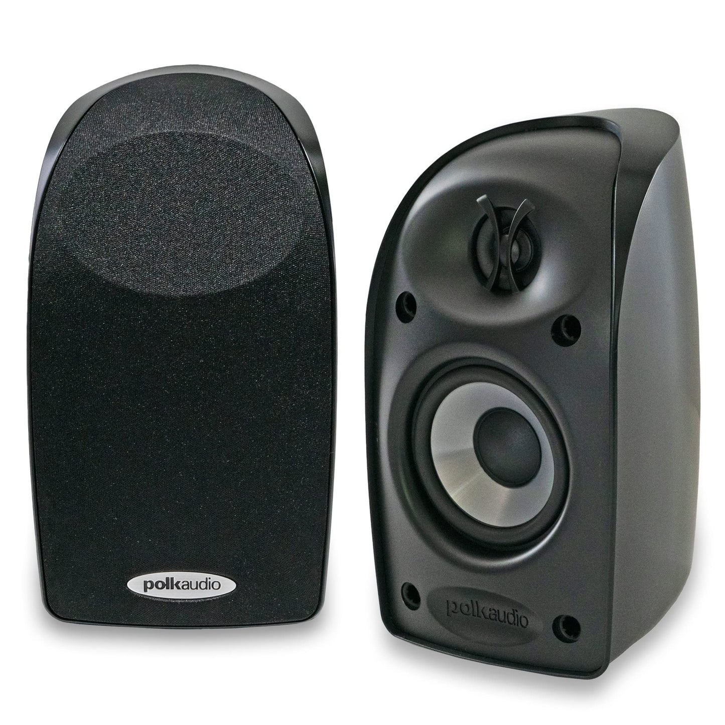 Polk Audio TL1 - Bocinas (Bocina set unit, Tabletop/bookshelf, Satellite, 120 - 22000, Black, Wired)