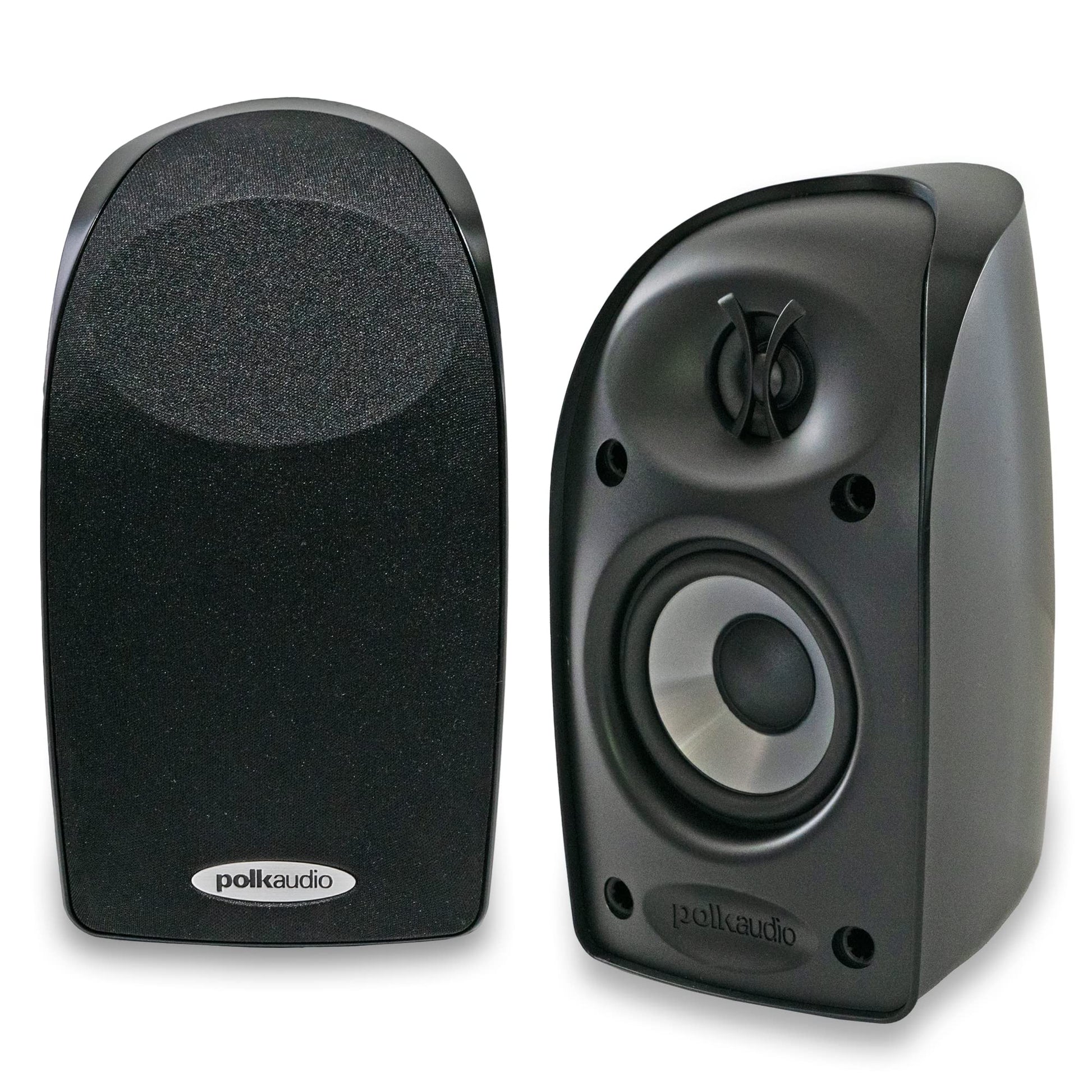 Polk Audio TL1 - Bocinas (Bocina set unit, Tabletop/bookshelf, Satellite, 120 - 22000, Black, Wired)