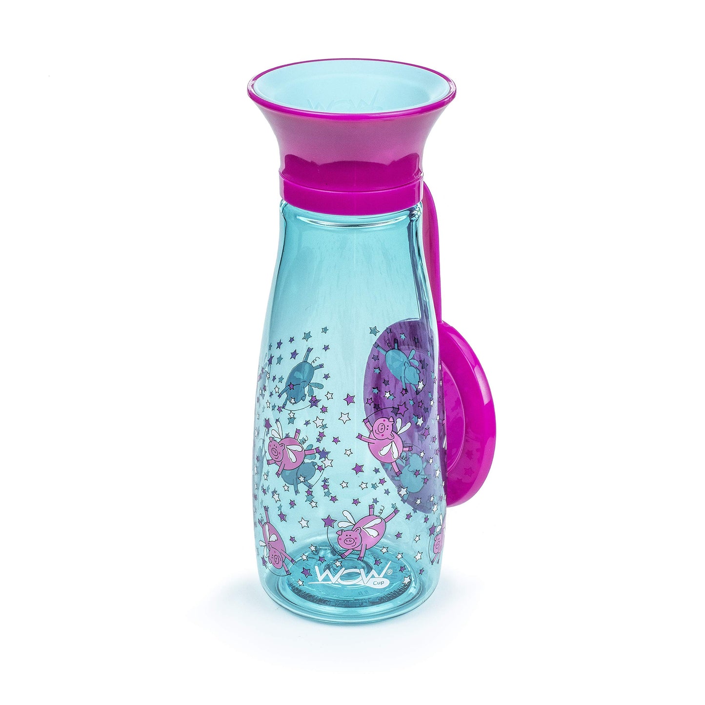 WOW CUP MINI 360 - Taza para beber, 350 ml (azul azulado)