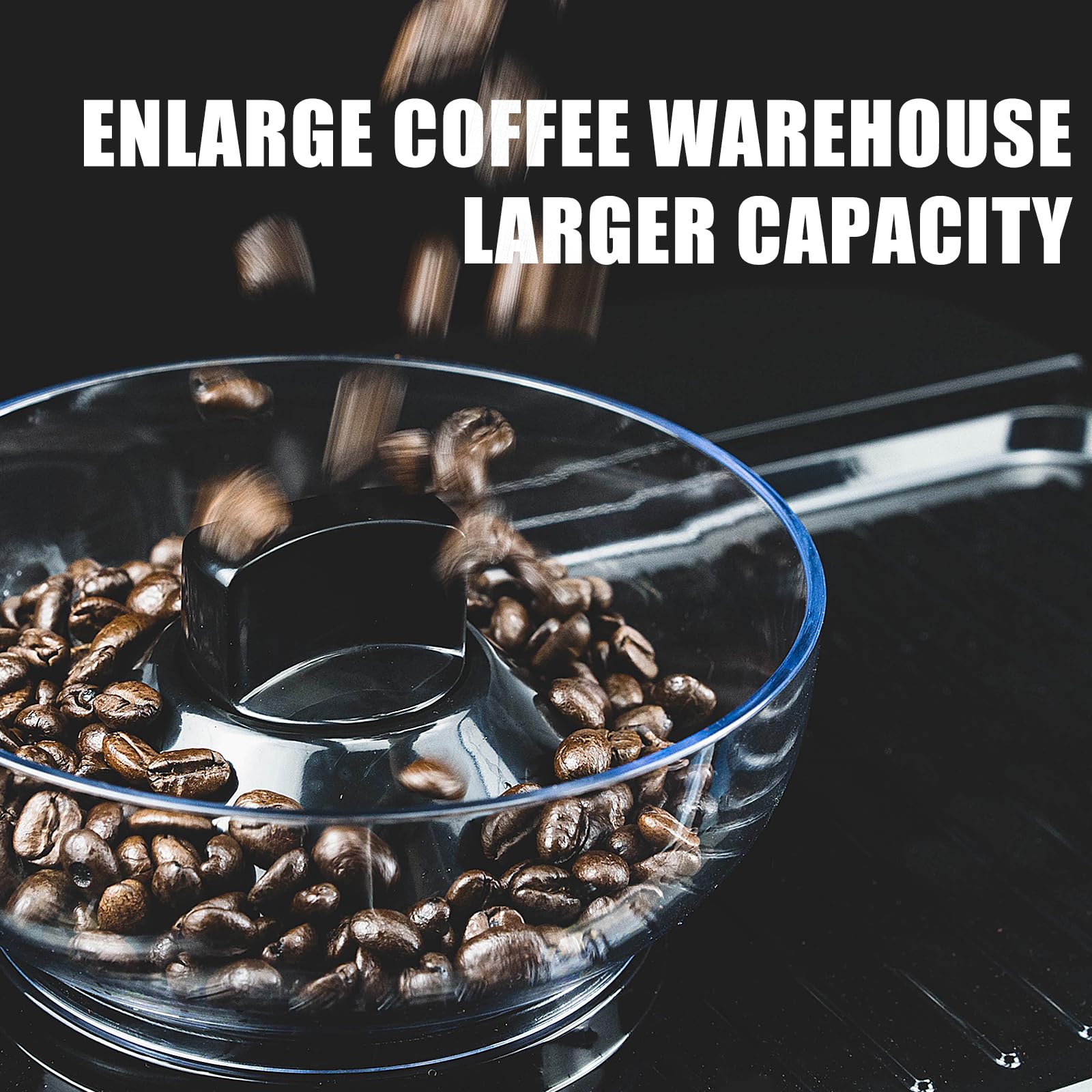 Máquina de Café Espresso MIROX Negra con Molinillo y Espumador Integrados
