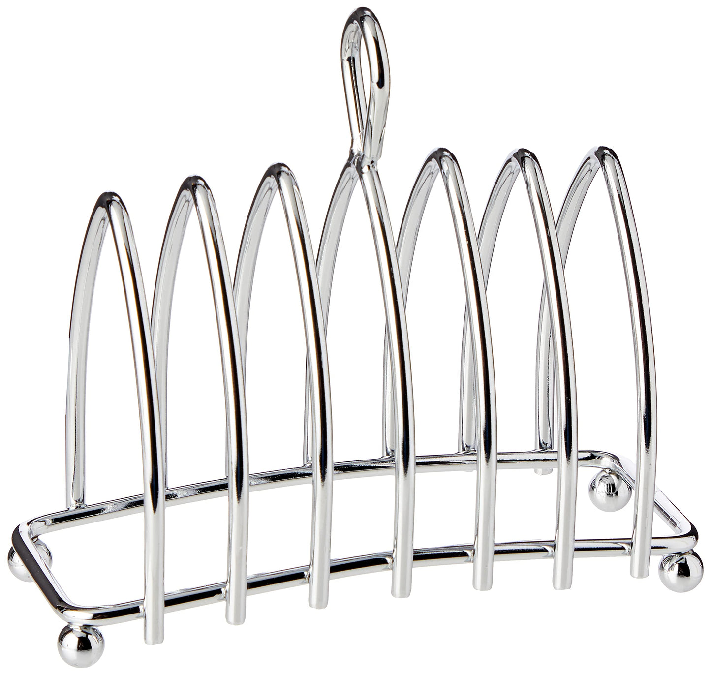 Kitchen Craft - Soporte para tostadas (6 rebanadas, cromado)