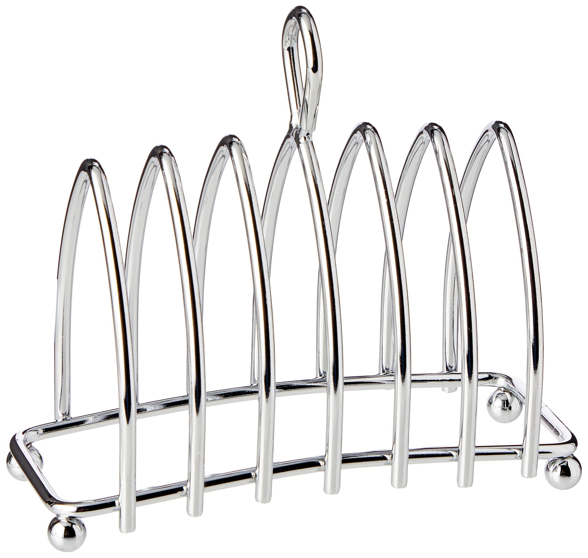 Kitchen Craft - Soporte para tostadas (6 rebanadas, cromado)