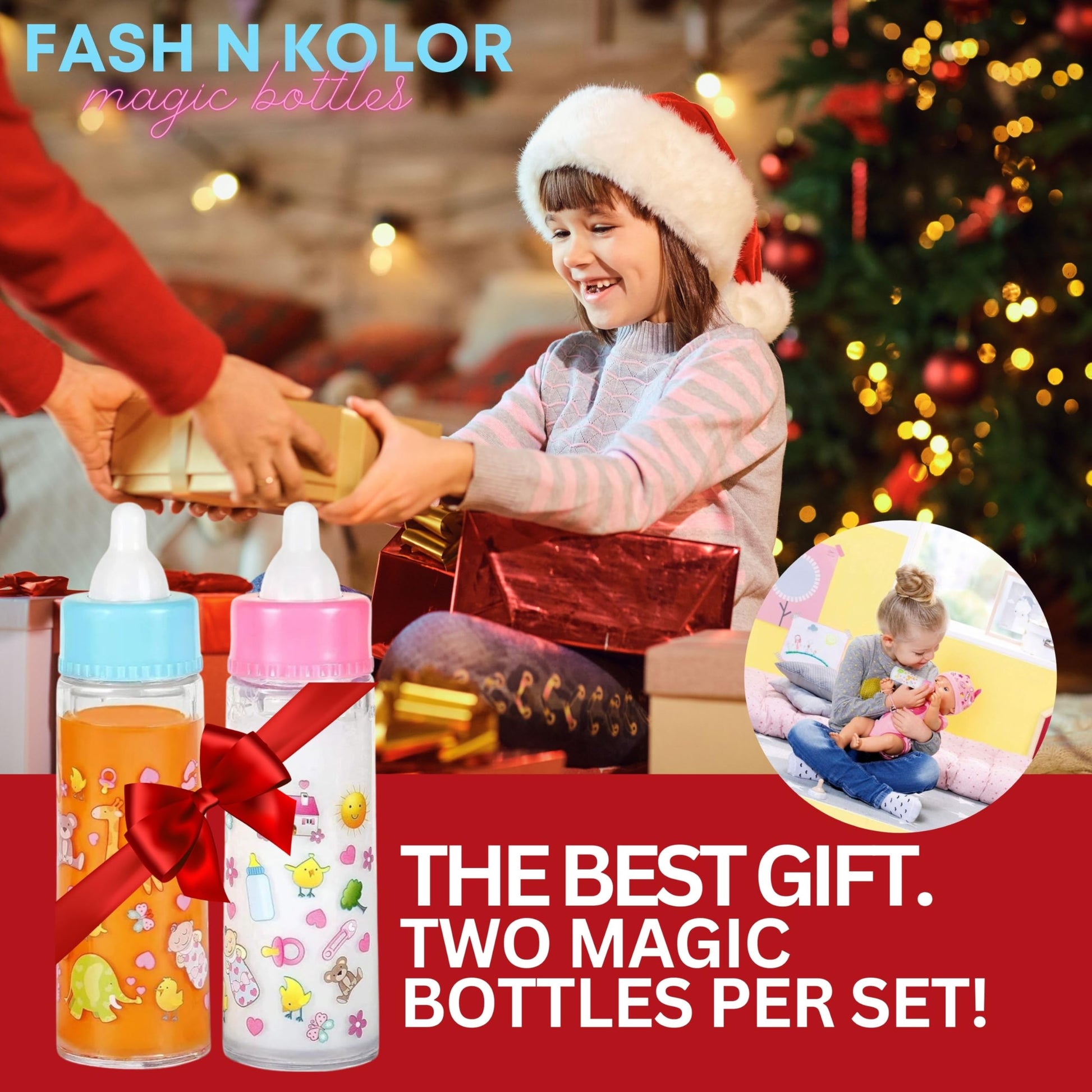 Botellas Mágicas My Sweet Baby Exquisite Buggy Blanco para Muñeca