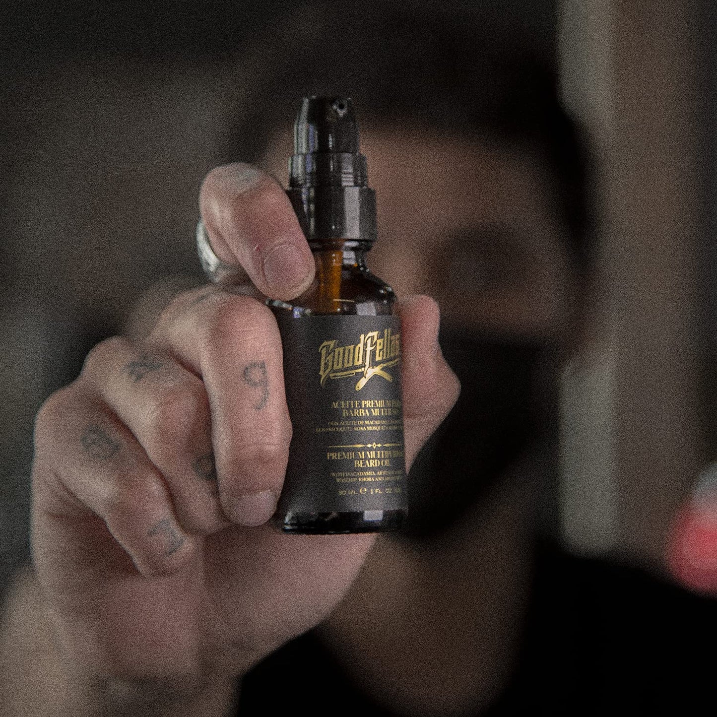 GoodFellas Aceite Premium para Barba 30 ml con Aceites Esenciales
