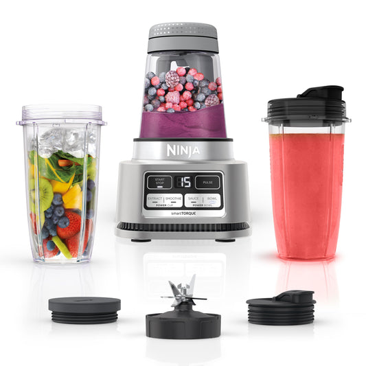 Extractor de Nutrientes y Batidora NINJA Plateado 1200 Watts Auto IQ