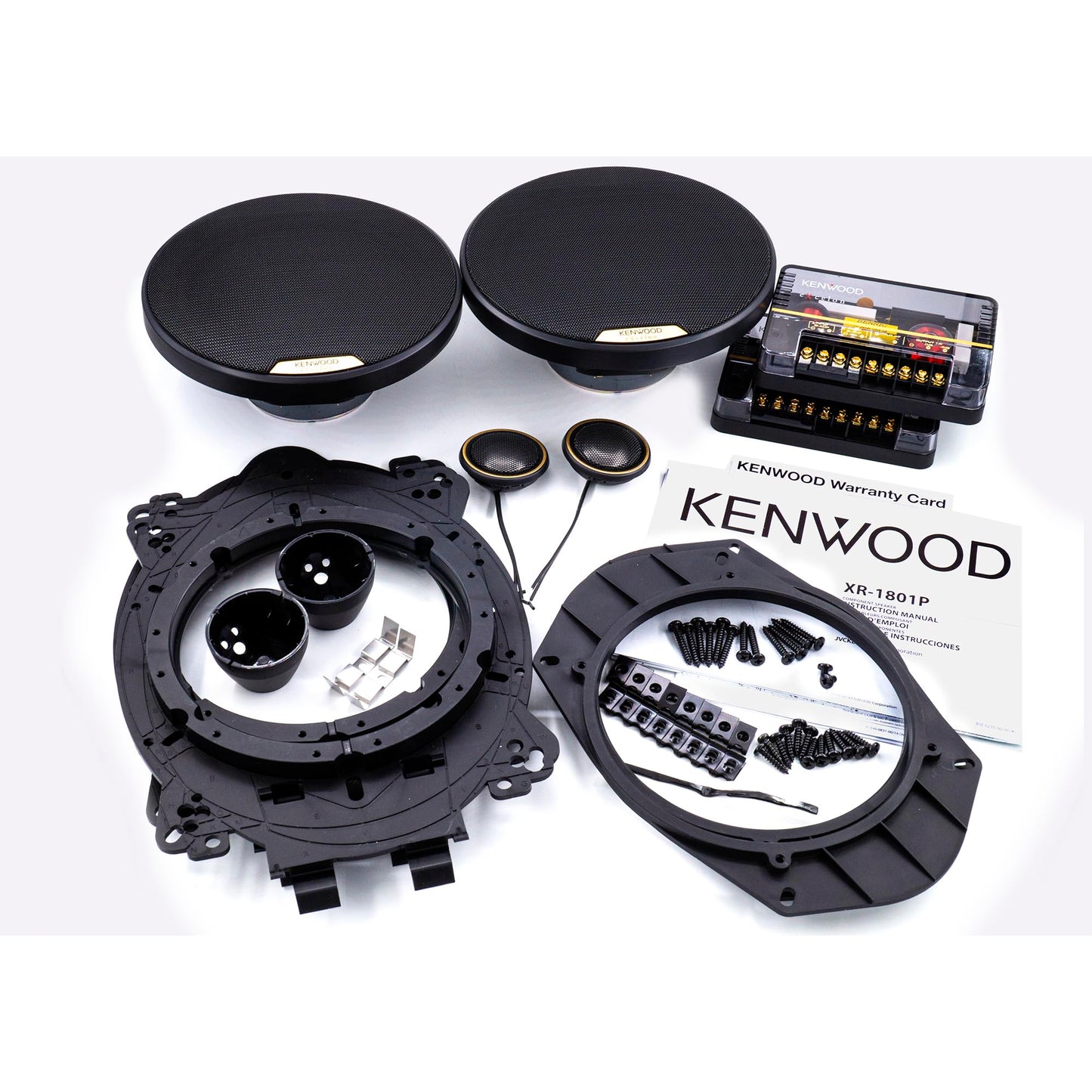 Kenwood Excelon XR-1801P - Altavoz de componentes de audio de alta resolución (7")