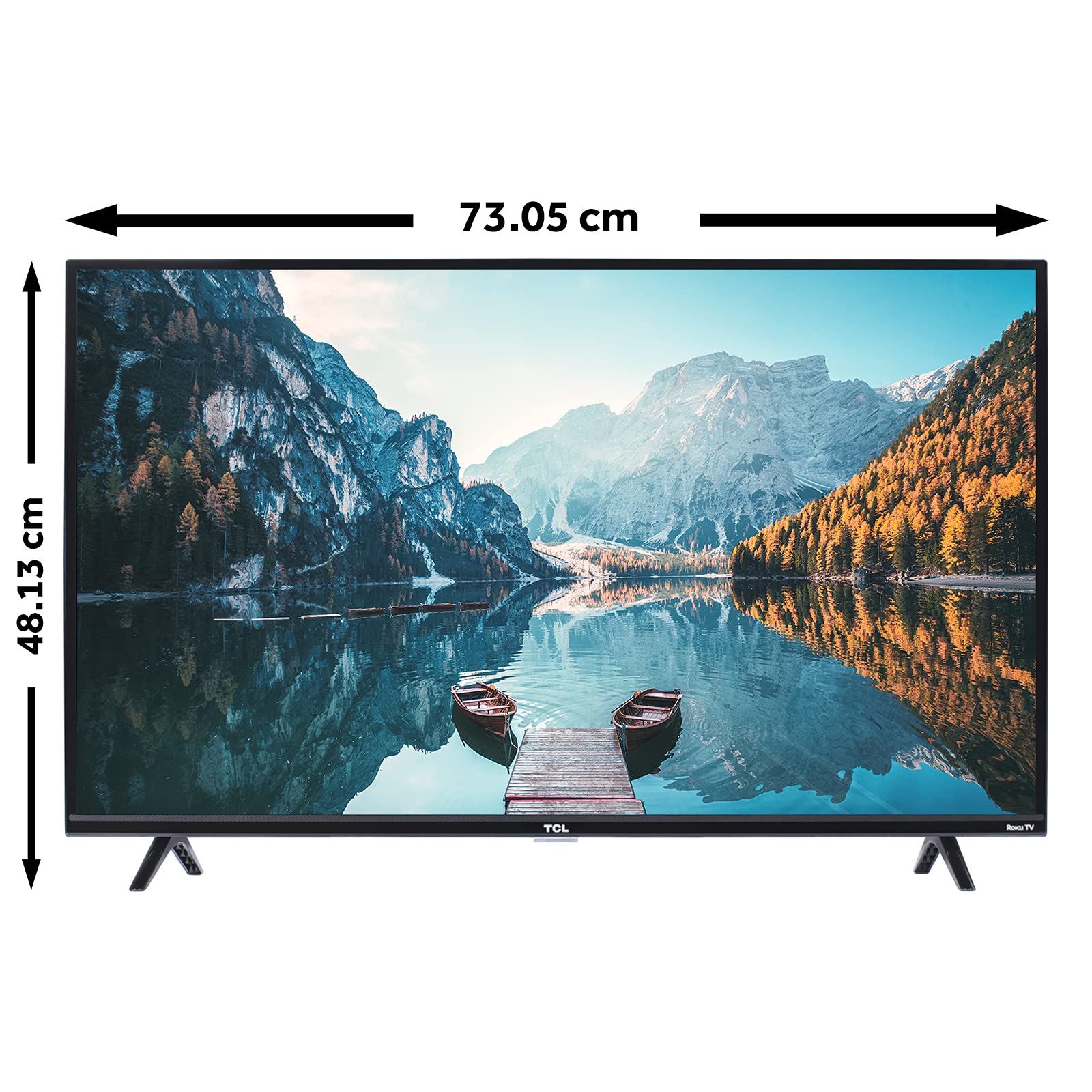 TCL Pantalla 32" HD Smart TV LED 32S331-MX Roku TV (2020)