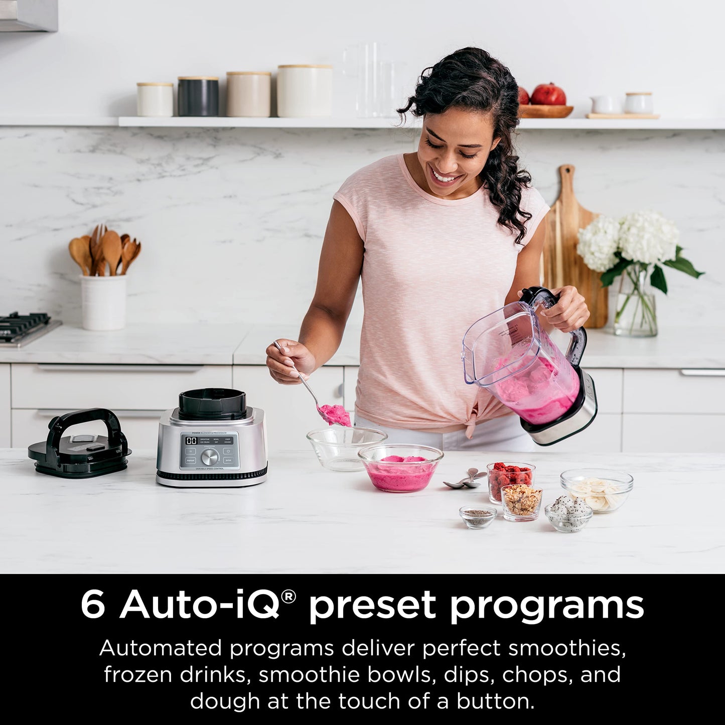 Licuadora y Procesador de Alimentos Ninja smartTORQUE Foodi SS201