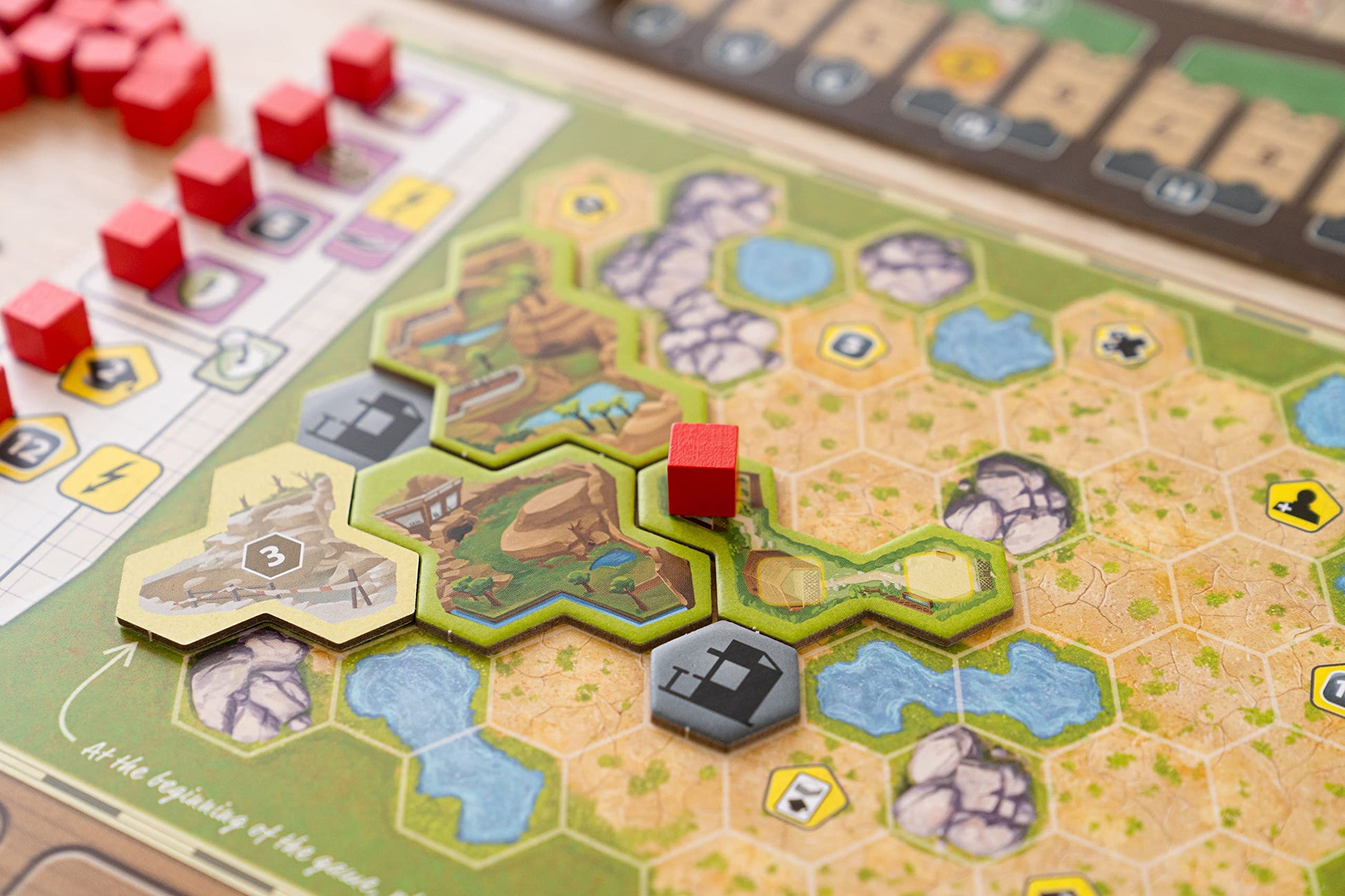 Capstone Games Ark Nova - Juego de Mesa de Estrategia de gestión de Manos, 1-4 Jugadores, Juego de 90 a 150 Minutos