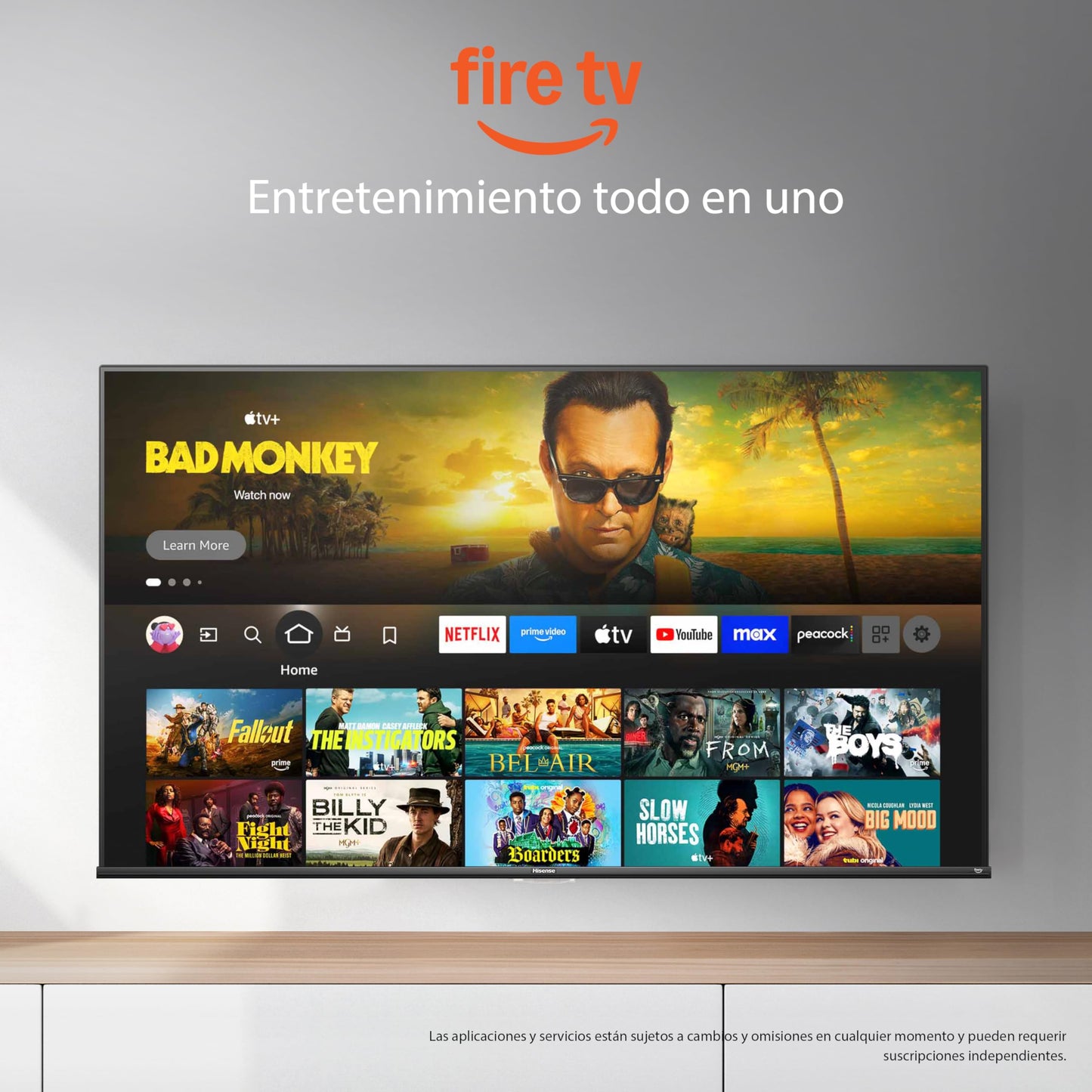 Toshiba Television C350NM (Modelo 2025) Pantalla 50 Pulgadas, Smart Fire TV UHD 4K,Control Remoto por Voz con Alexa, Escalador 4K por lA,Dolby Vision Atmos,Modo Juego, mira TV en Vivo sin Cable