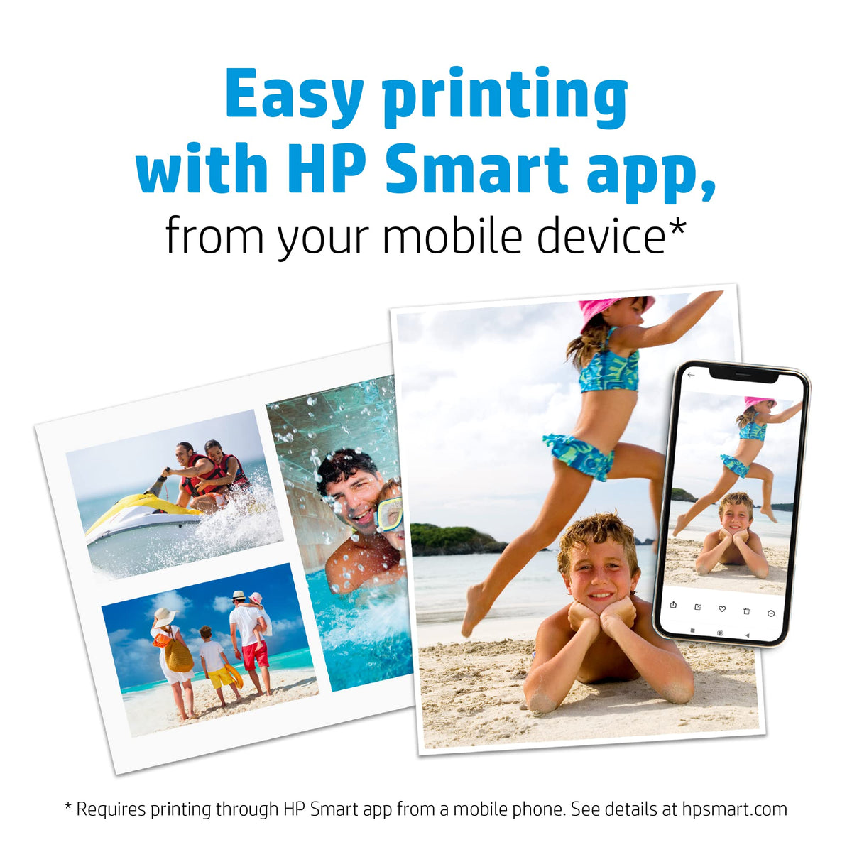 Papel Fotográfico Brillante HP Blanco 60 Libras 50 Hojas