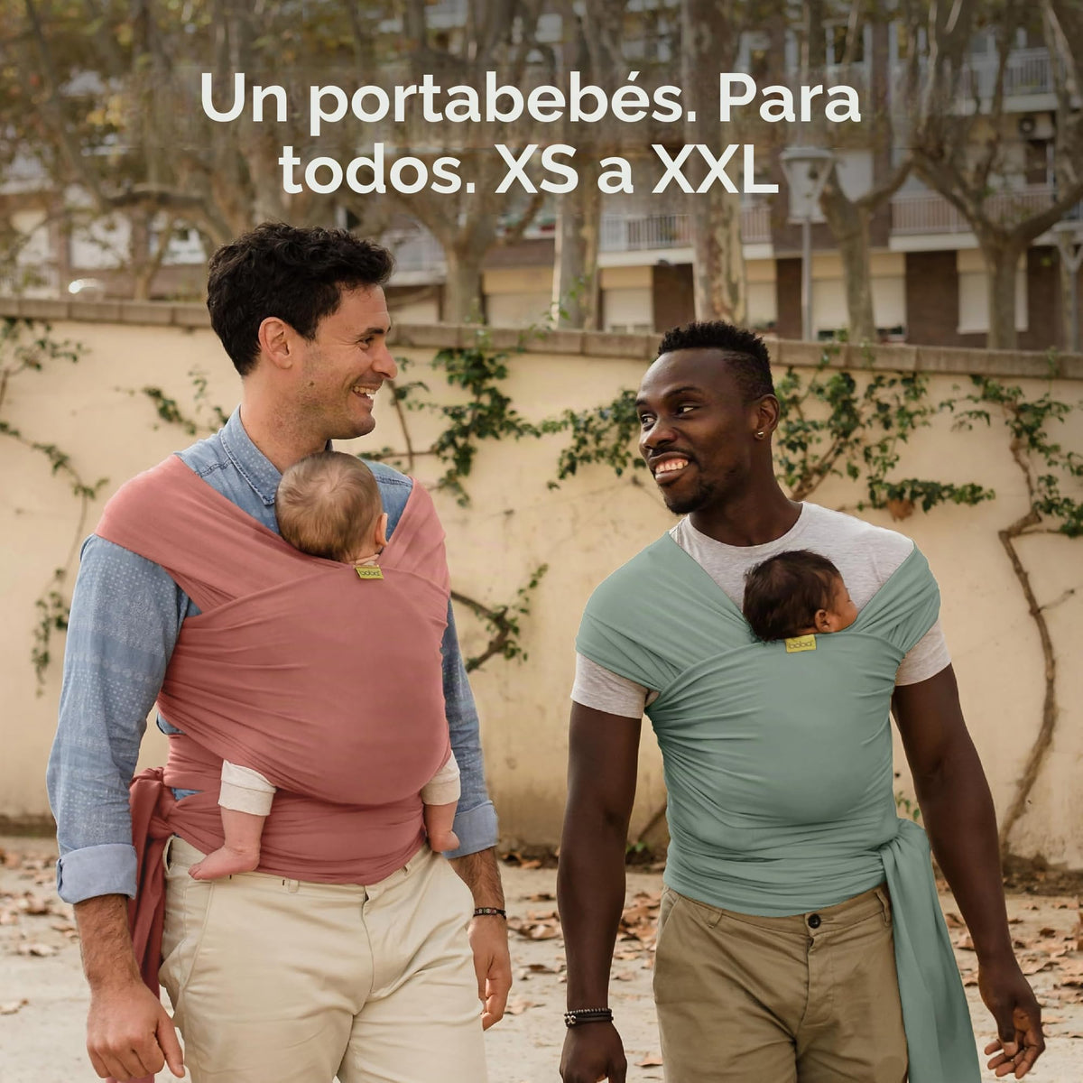 Boba - Portabebés original para recién nacidos (7-35 libras), suave, seguro, manos libres y ergonómico, ideal para una unión cómoda, nuevos padres (verde salvia)