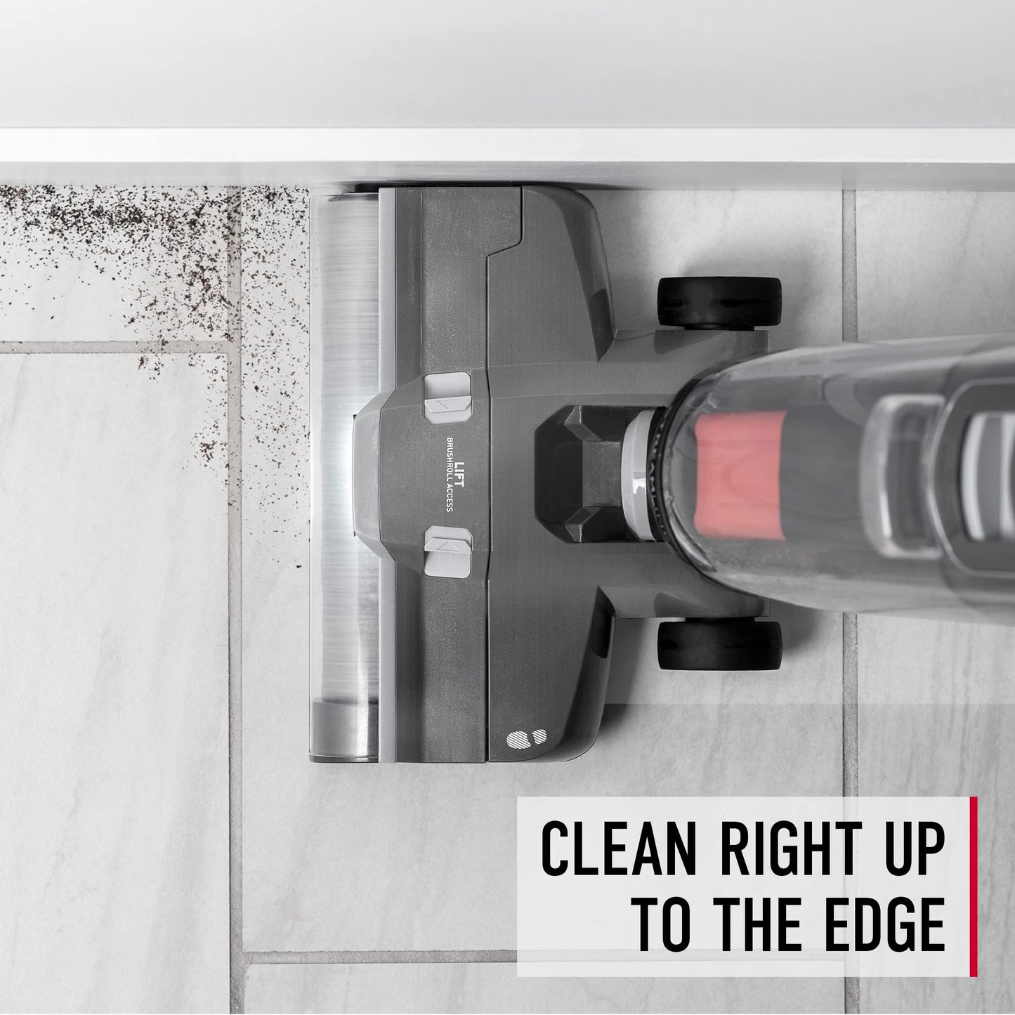 Hoover Streamline - Máquina limpiadora de Suelos Duros con Cable, máquina de Limpieza de Suelos en seco y húmedo, Sistema de autolimpieza, Ideal para Madera Dura, Vinilo de Lujo, Azulejos y más