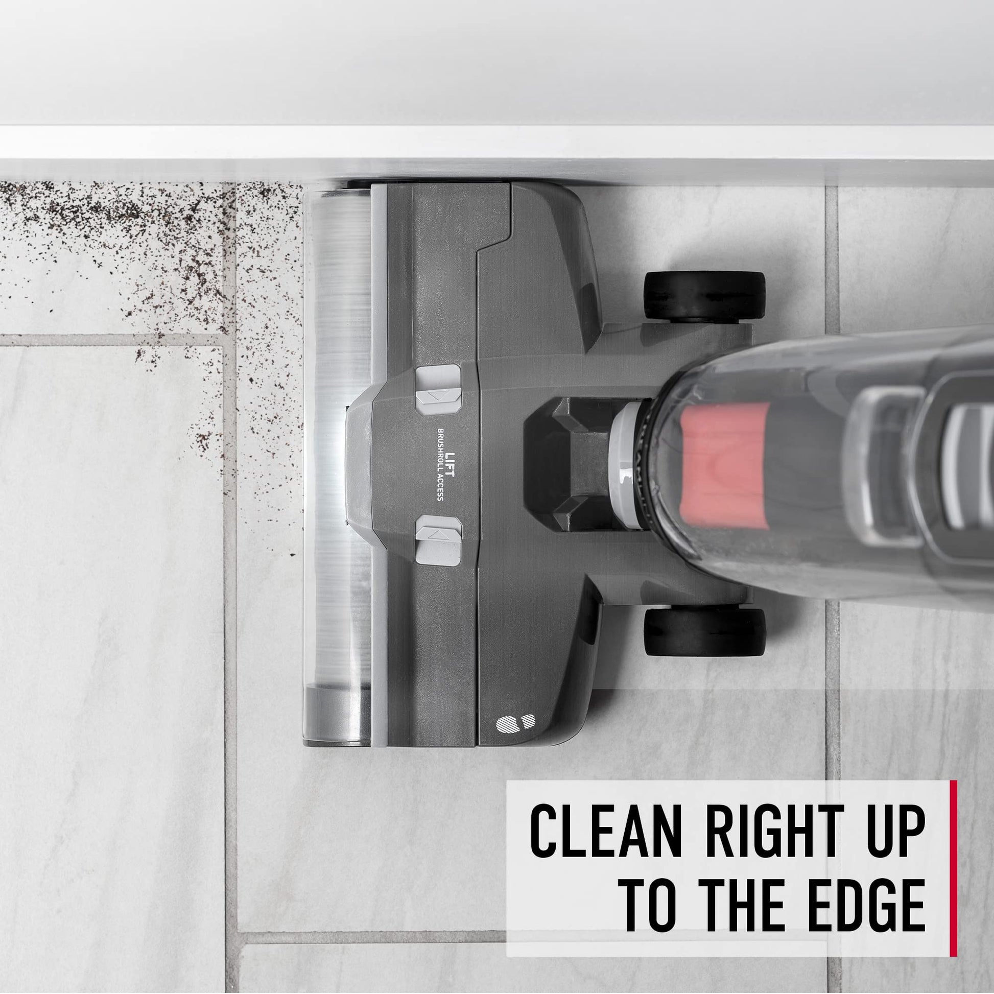 Hoover Streamline - Máquina limpiadora de Suelos Duros con Cable, máquina de Limpieza de Suelos en seco y húmedo, Sistema de autolimpieza, Ideal para Madera Dura, Vinilo de Lujo, Azulejos y más