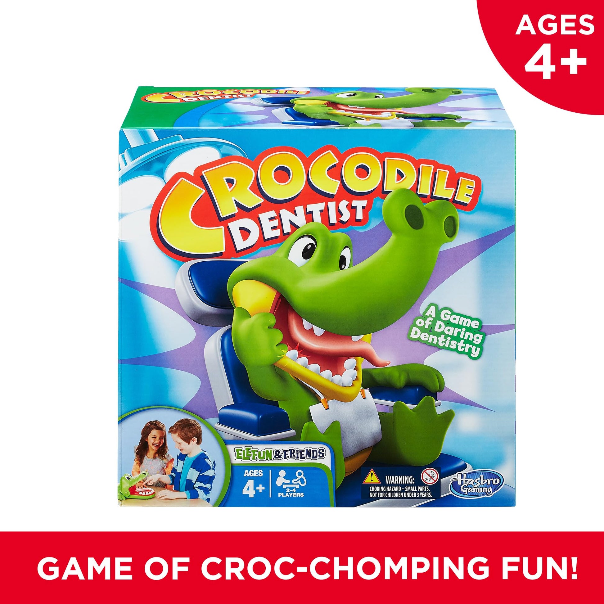 Hasbro Juego de cocodrilo Dentista, Elefun and Friends