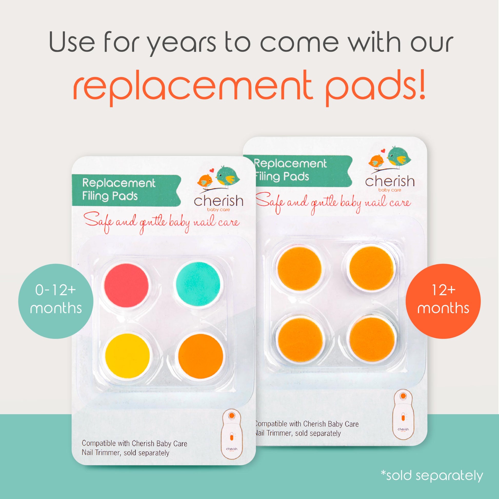 Cherish Baby Care Lima de uñas eléctrica para bebé: recortadora de uñas para bebés y niños pequeños: más seguro que los cortaúñas para bebés, kit de aseo y juego de manicura para bebés