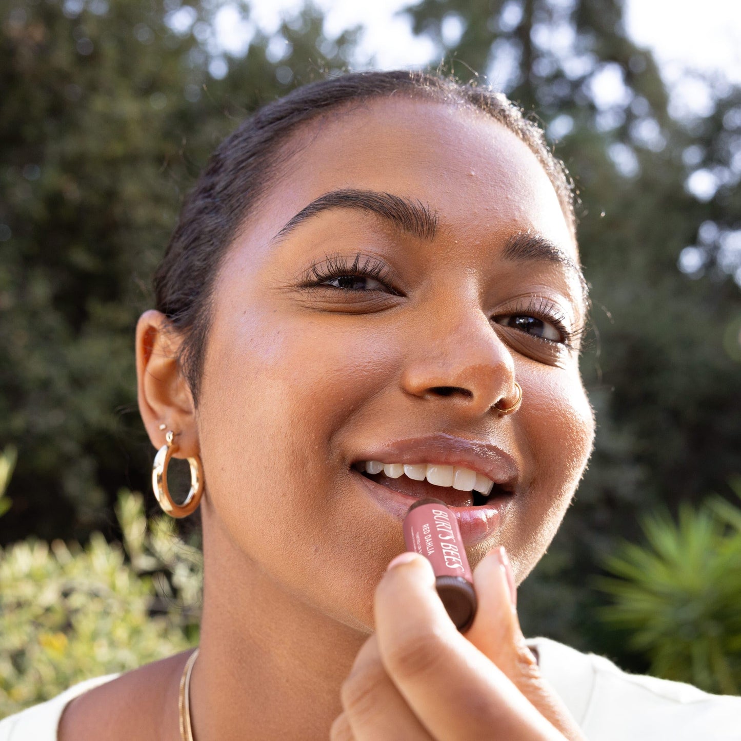 Bálsamo labial tintado natural Burt's Bees, Rosa, 2 unidades