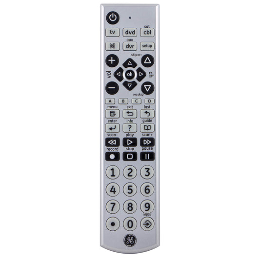 GE 34931 Universal Big Remote, Color Pack of/Paquete de 1