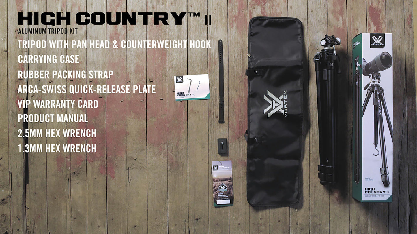 Kit de Trípode Vortex Optics High Country II