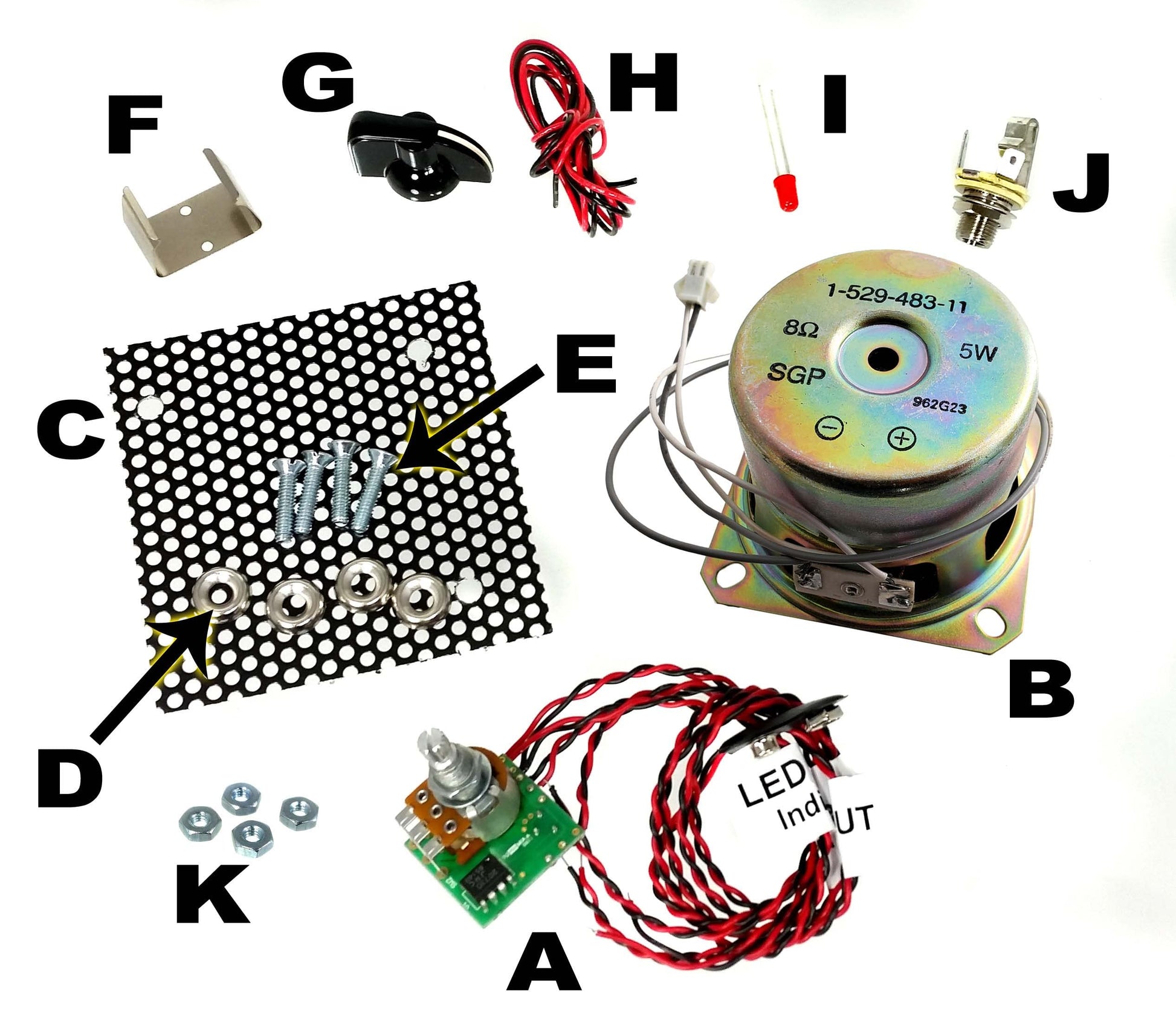 Gran kit de amplificador para caja de cigarrillos de 2.5 vatios