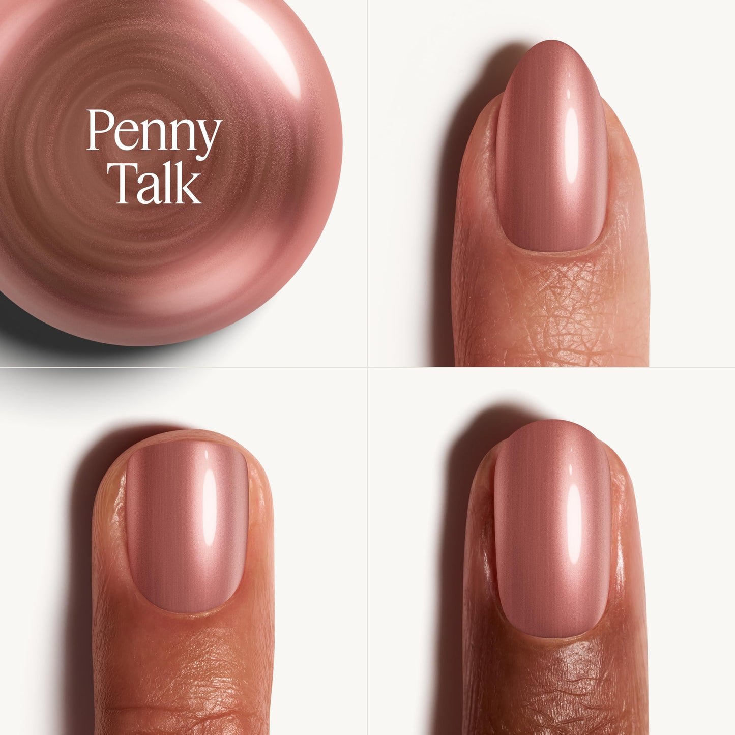 essie nail polish, penny talk, copper metallic nail polish, 0.46 fl. oz.