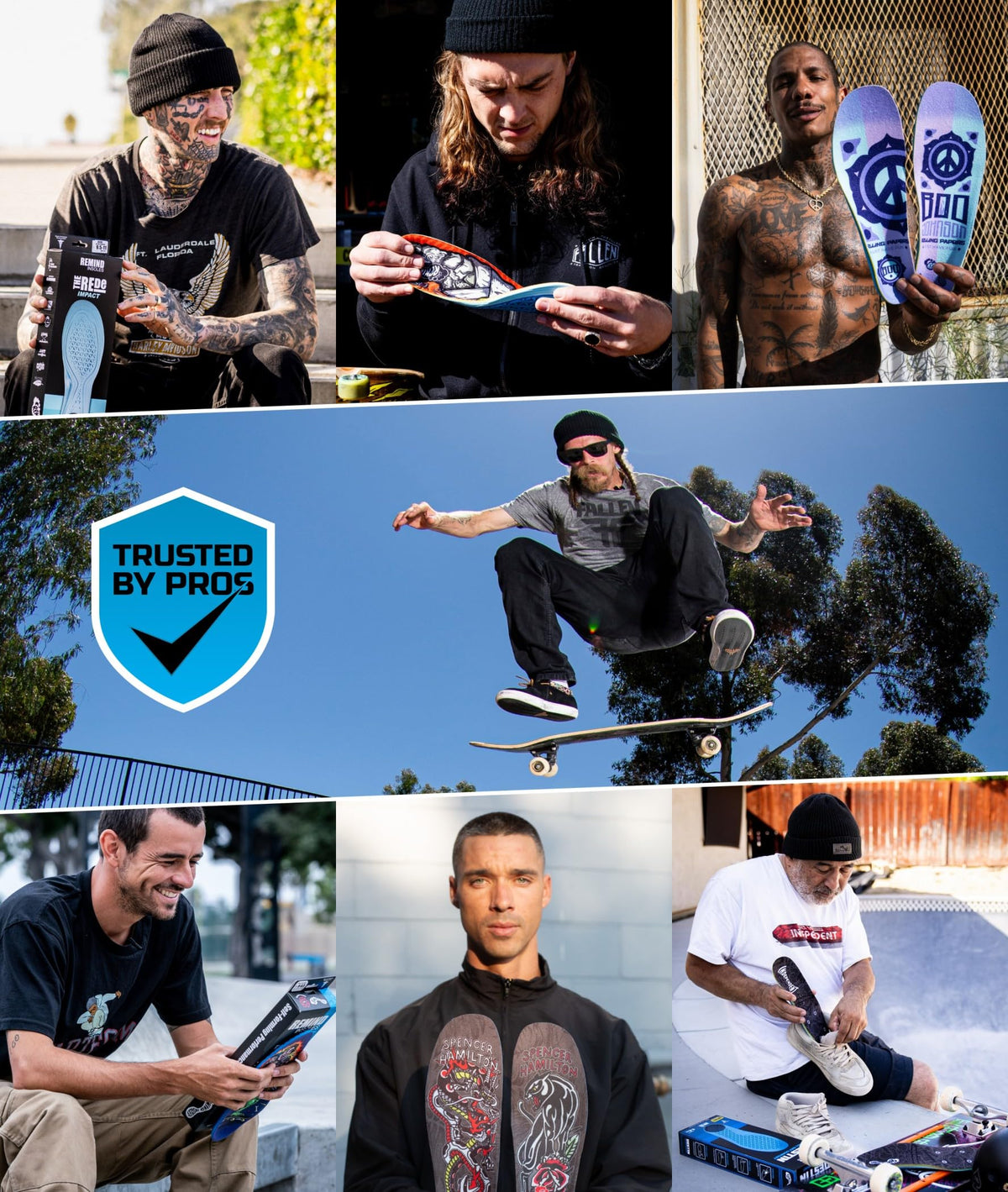 Plantillas Remind Cush Walker Ryan Gnar Foot Medio-Alto para Hombre