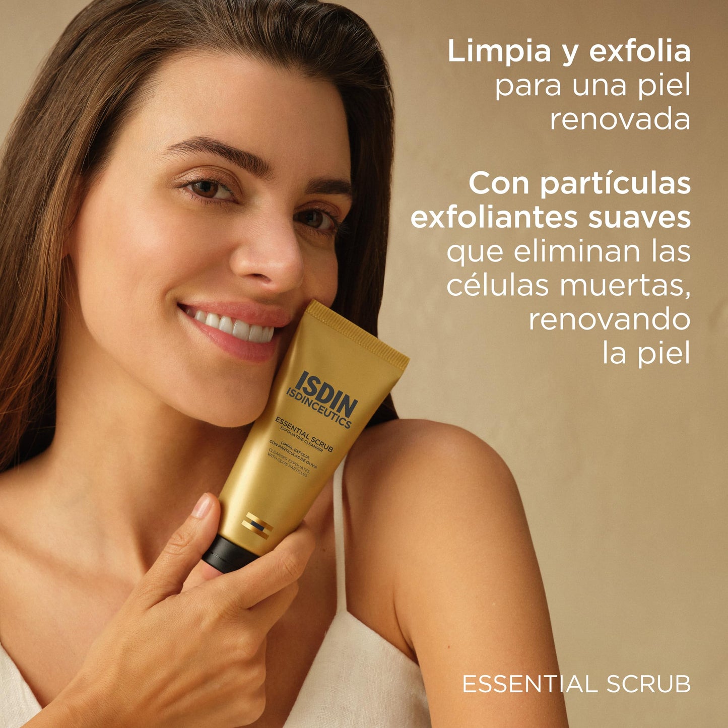 ISDIN Isdinceutics Essential Scrub La Eficacia de un Exfoliante, la Suavidad de un Gel, 100 g