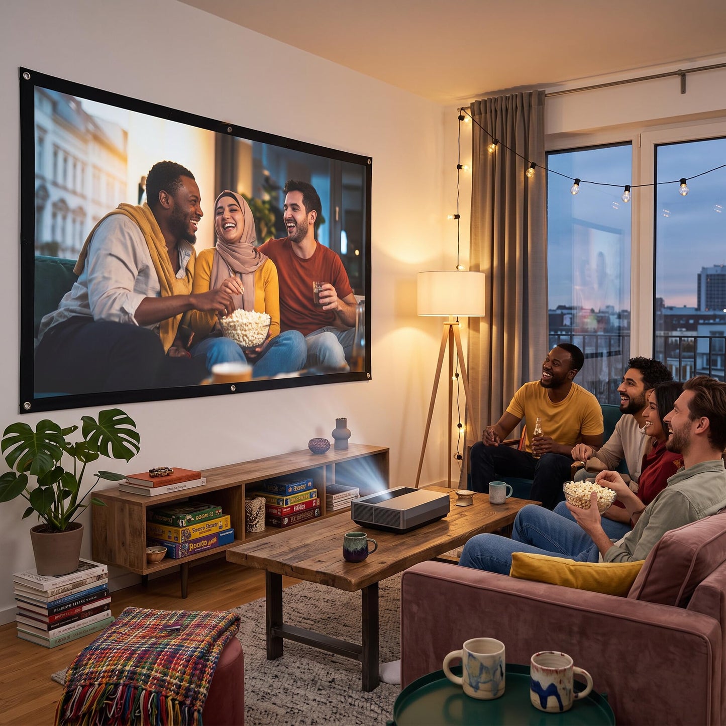 Zerone Pantalla de, Pantalla de 16:9, Cortinas de Pantalla de, Pantalla de HD, Pantalla de de 84''