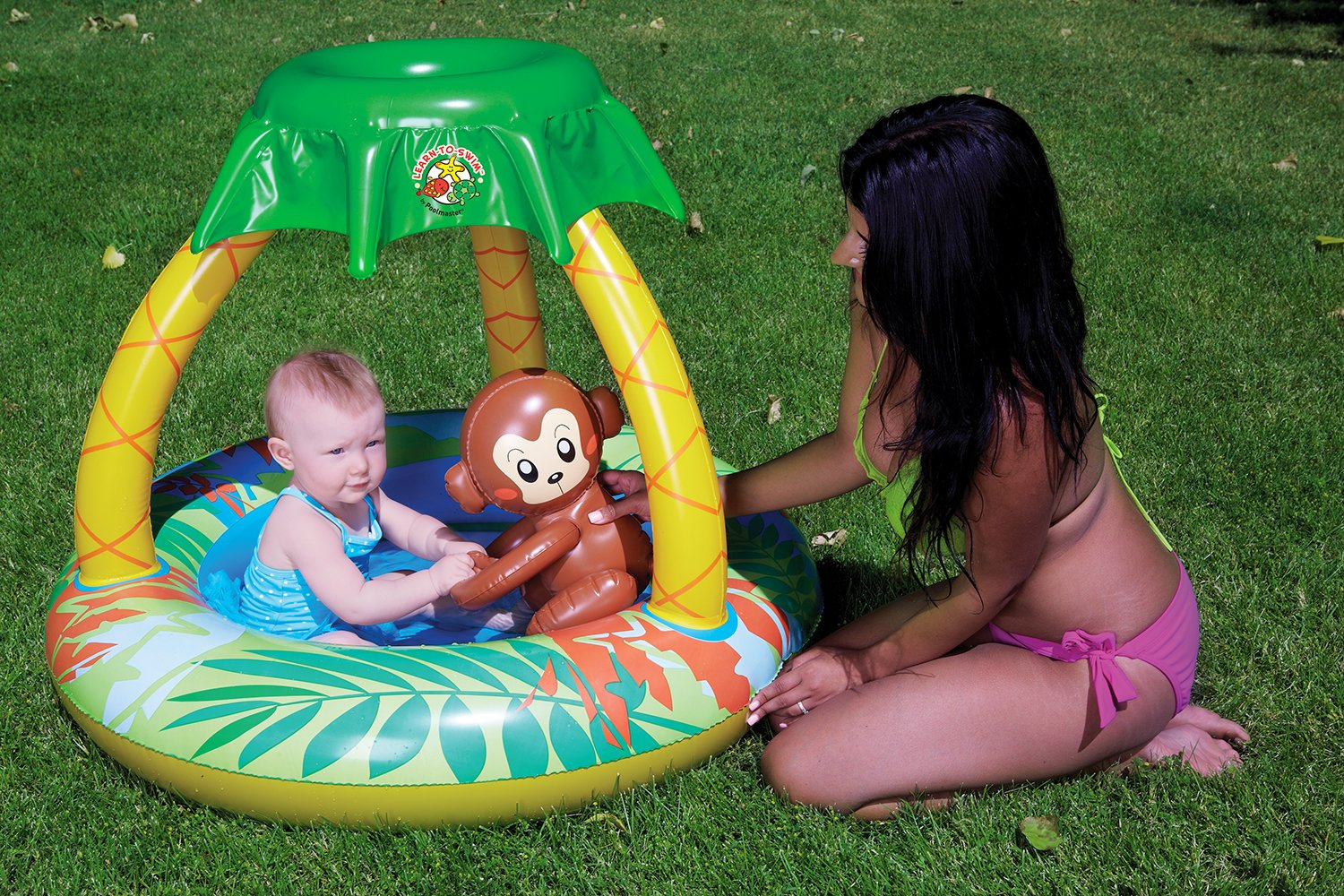 Piscina Inflable Poolmaster con Toldo para Niños