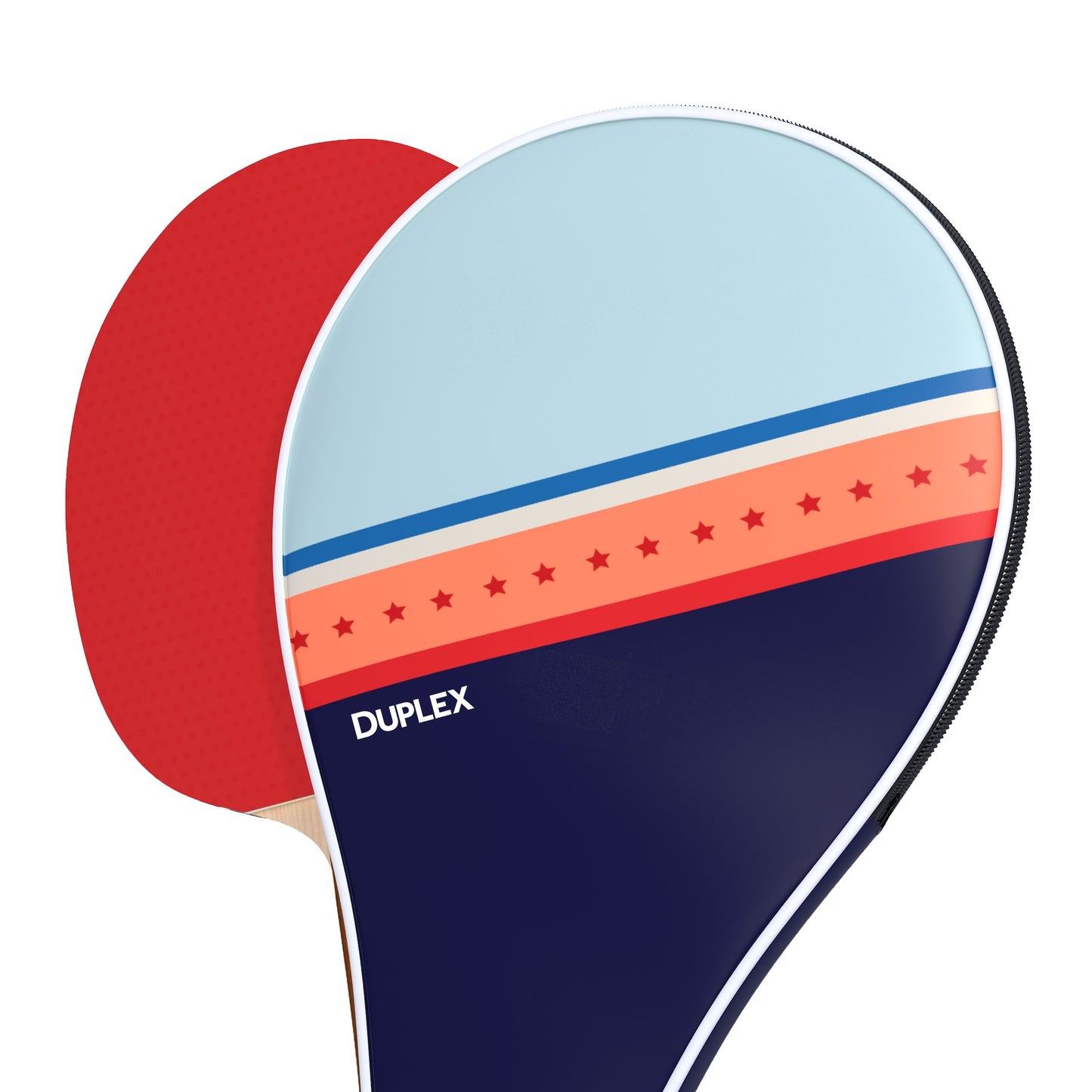 Funda de Ping Pong Duplex Impermeable con Almacenamiento de Bolas