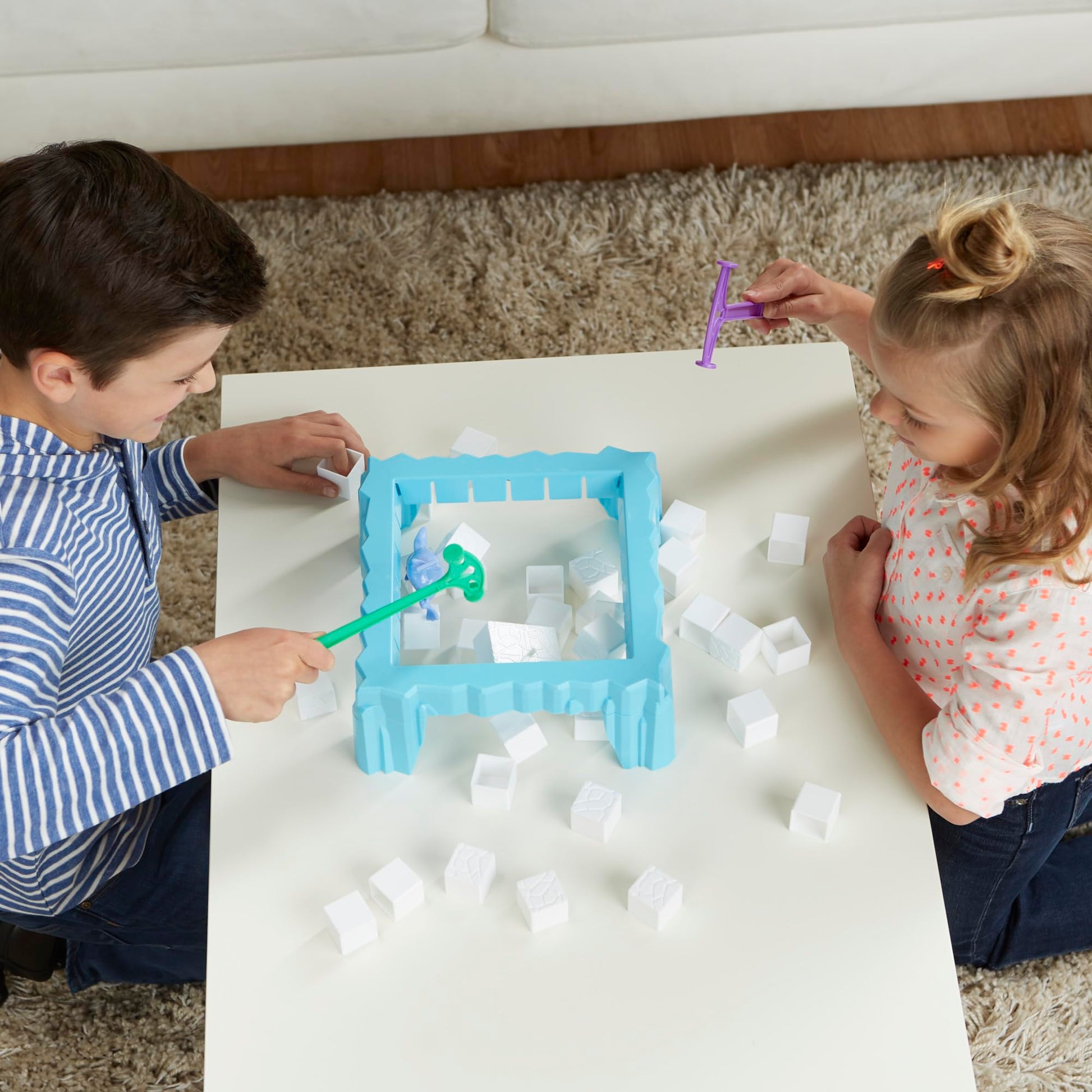 Hasbro Gaming Don't Break The Ice Juego Preescolar, Juegos de Mesa para niños a Partir de 3 años