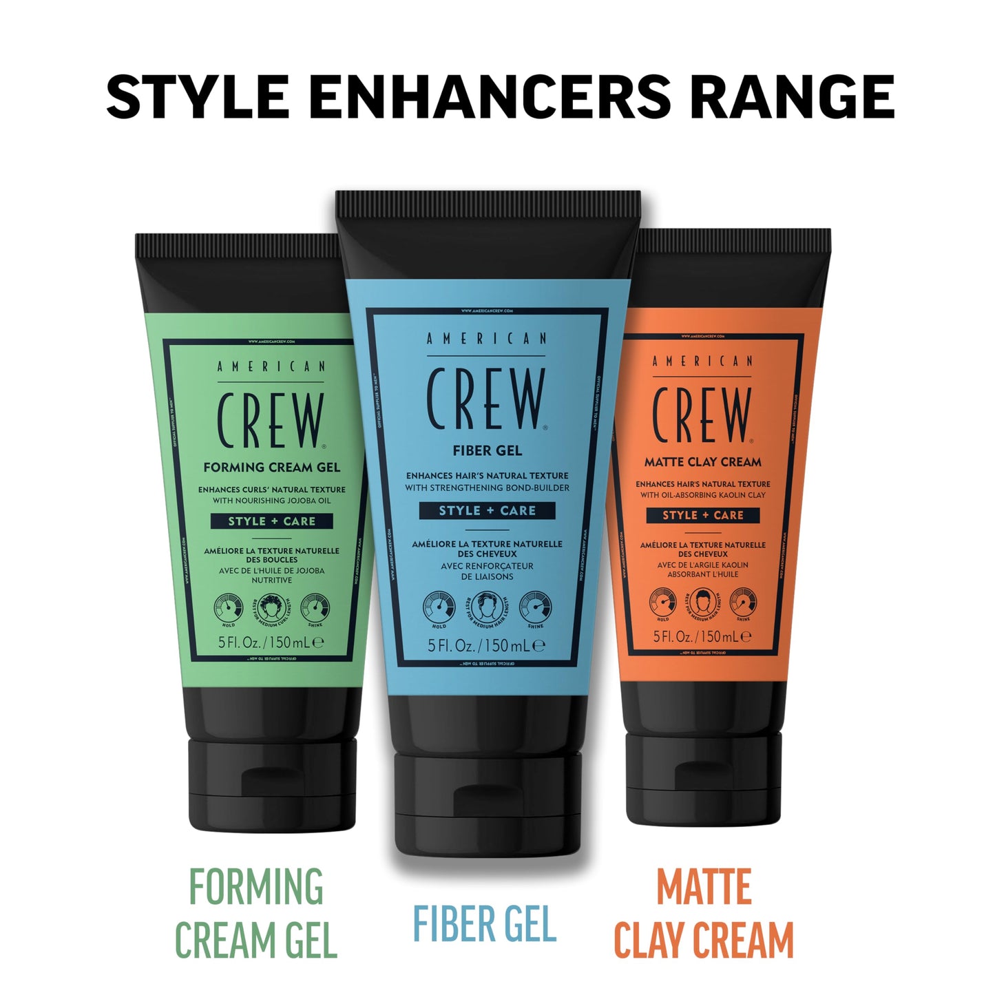 American Crew Fiber Gel, Fijador H?brido para Hombre