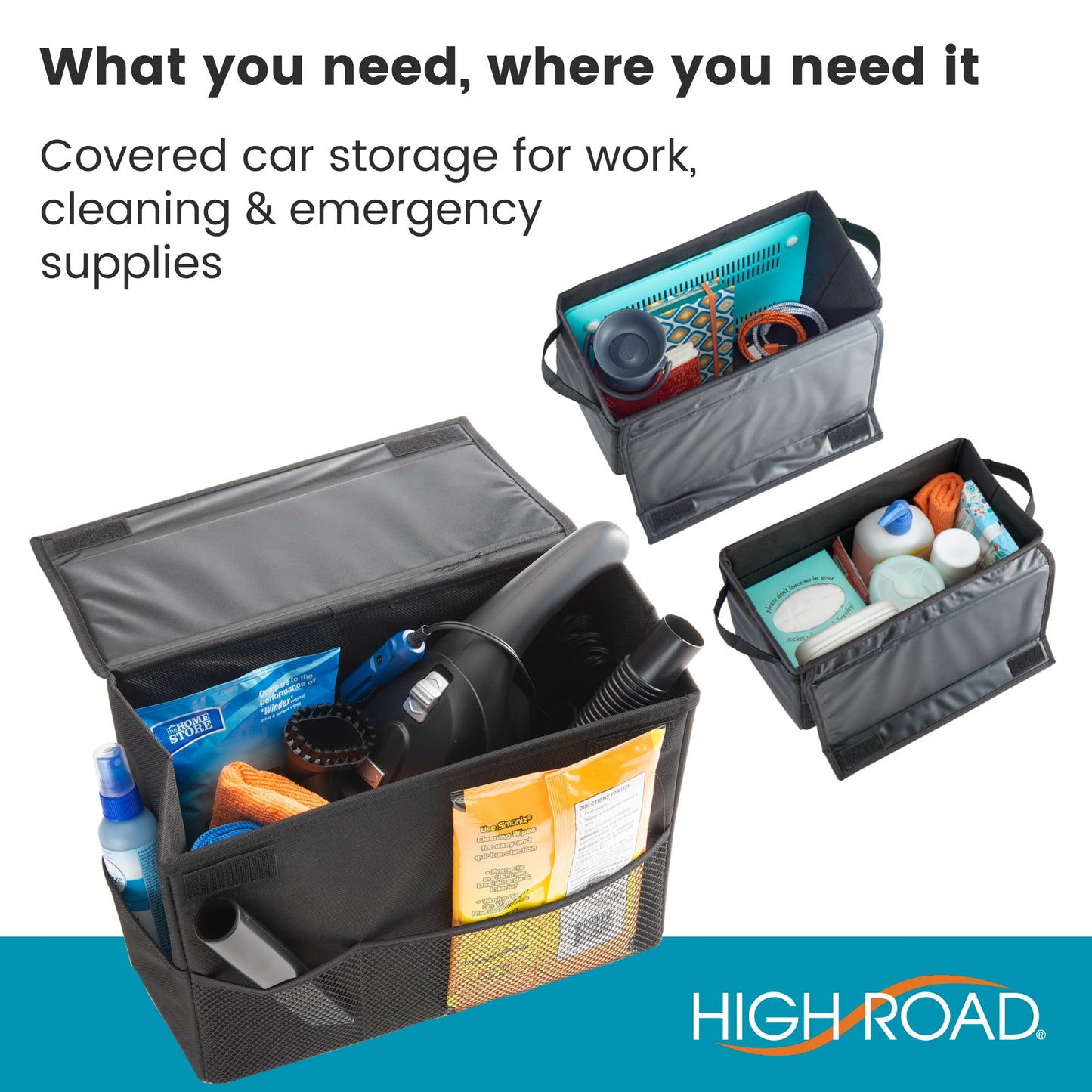 High Road carganizer Consola portátil Organizador de Coche