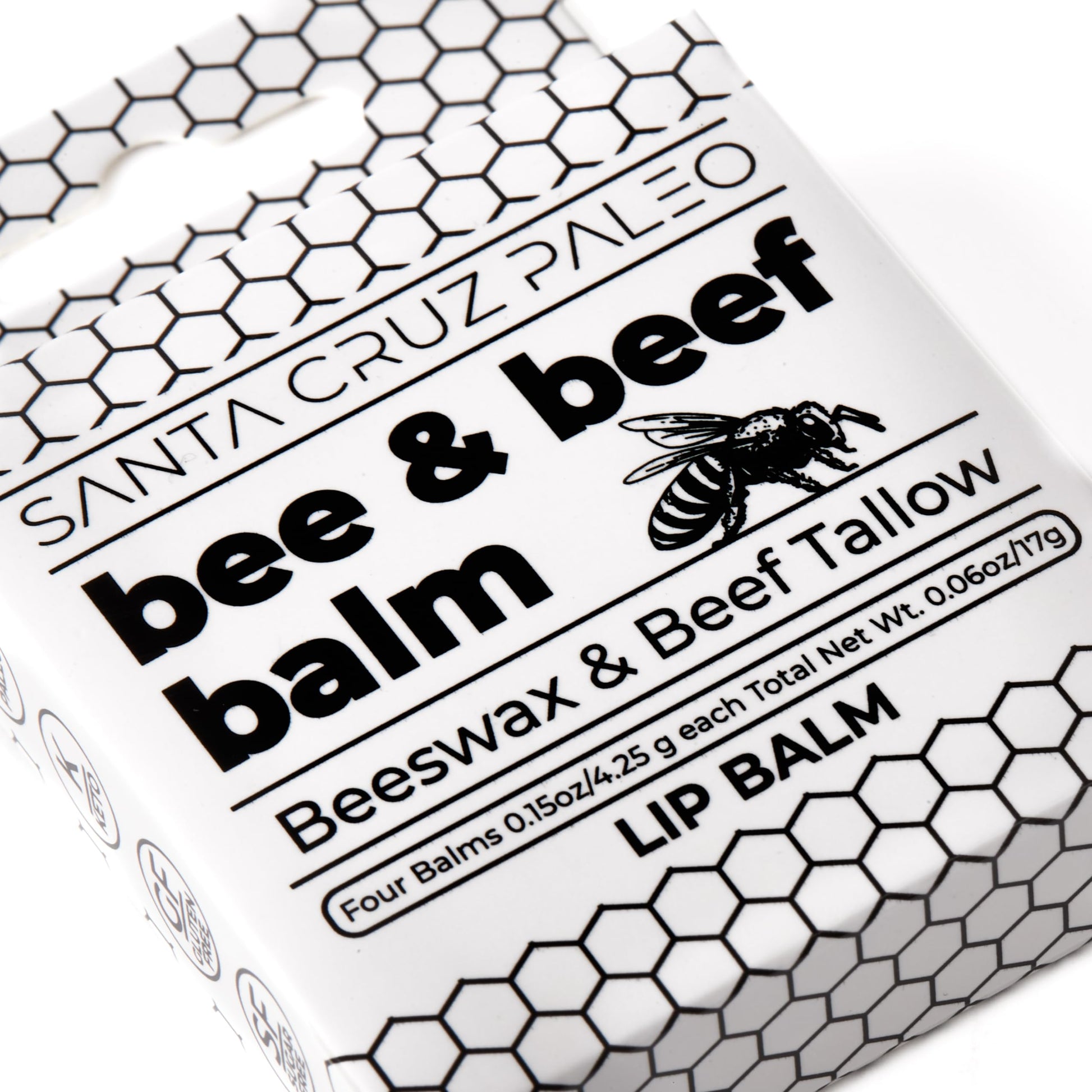 Lingtoolator aleo Beef Tallow Beeswax Lip Balm Hydrating Moisturizer, Natural Grass Fed Lip Care Tallow Balm Soothes Chapped, Dry Lips, Hypoallergenic for Sensitive Skin, Long Lasting & Vitamin Rich