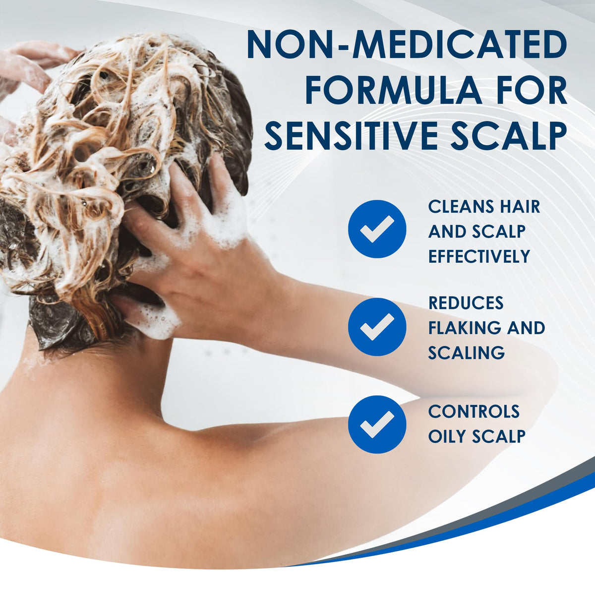 Pharmaceutical Specialties Free & Clear Shampoo for Sensitive Skin, 12 Ounce