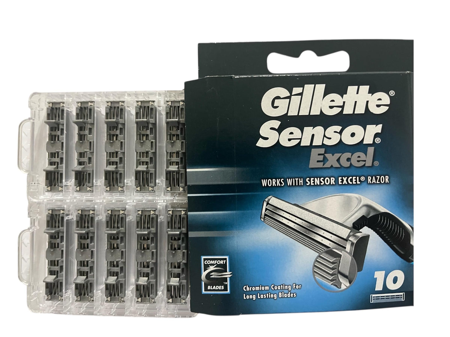 Gillette Sensor Excel-50 Count (5 x 10)